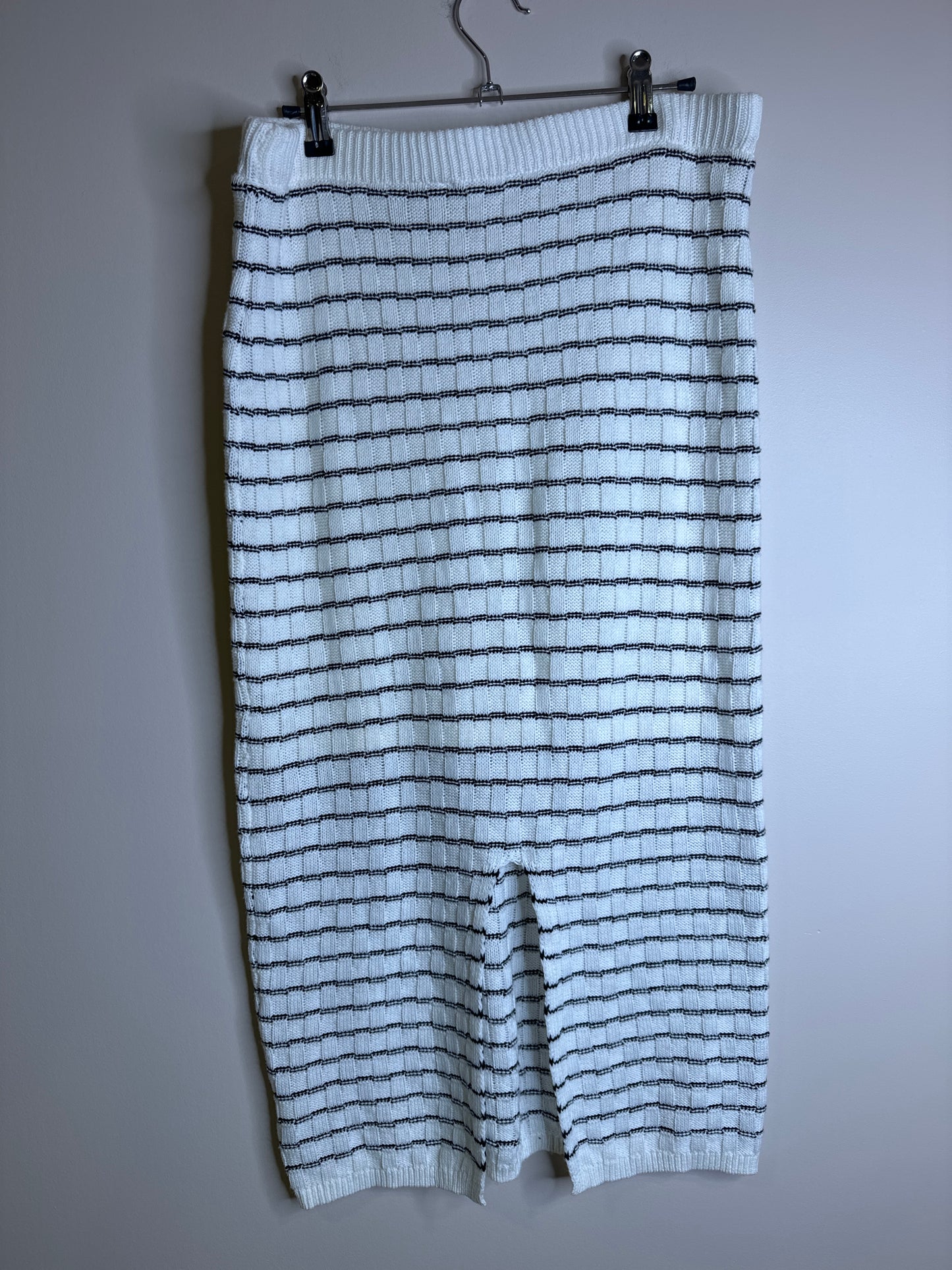 black/white sweater skirt pencil - medium