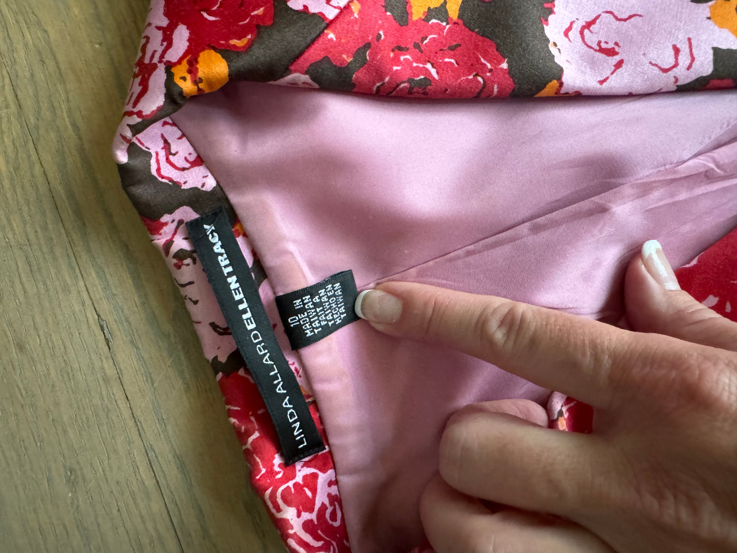 Vintage floral Blazer - size 10
