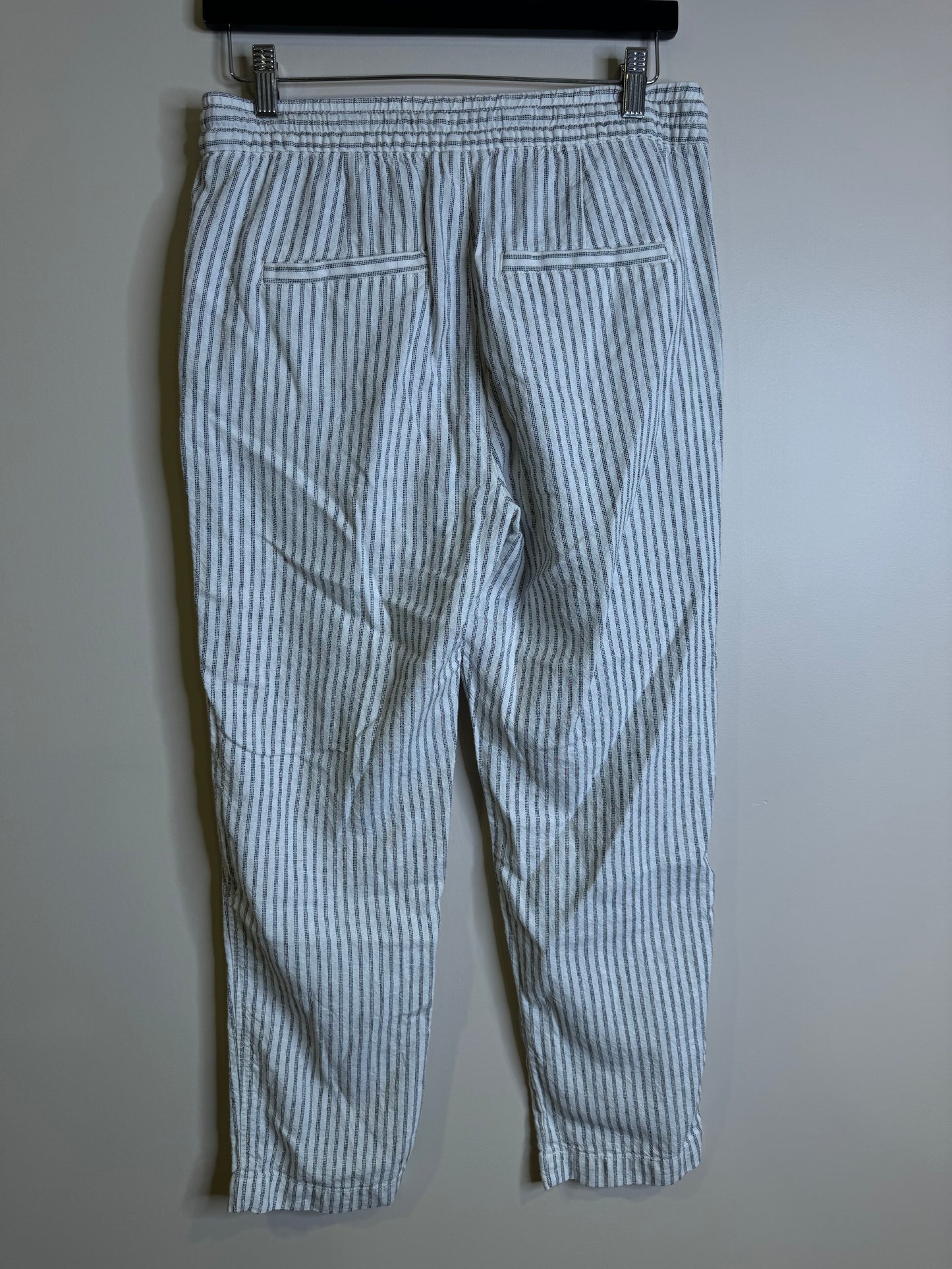 striped drawstring pant - small
