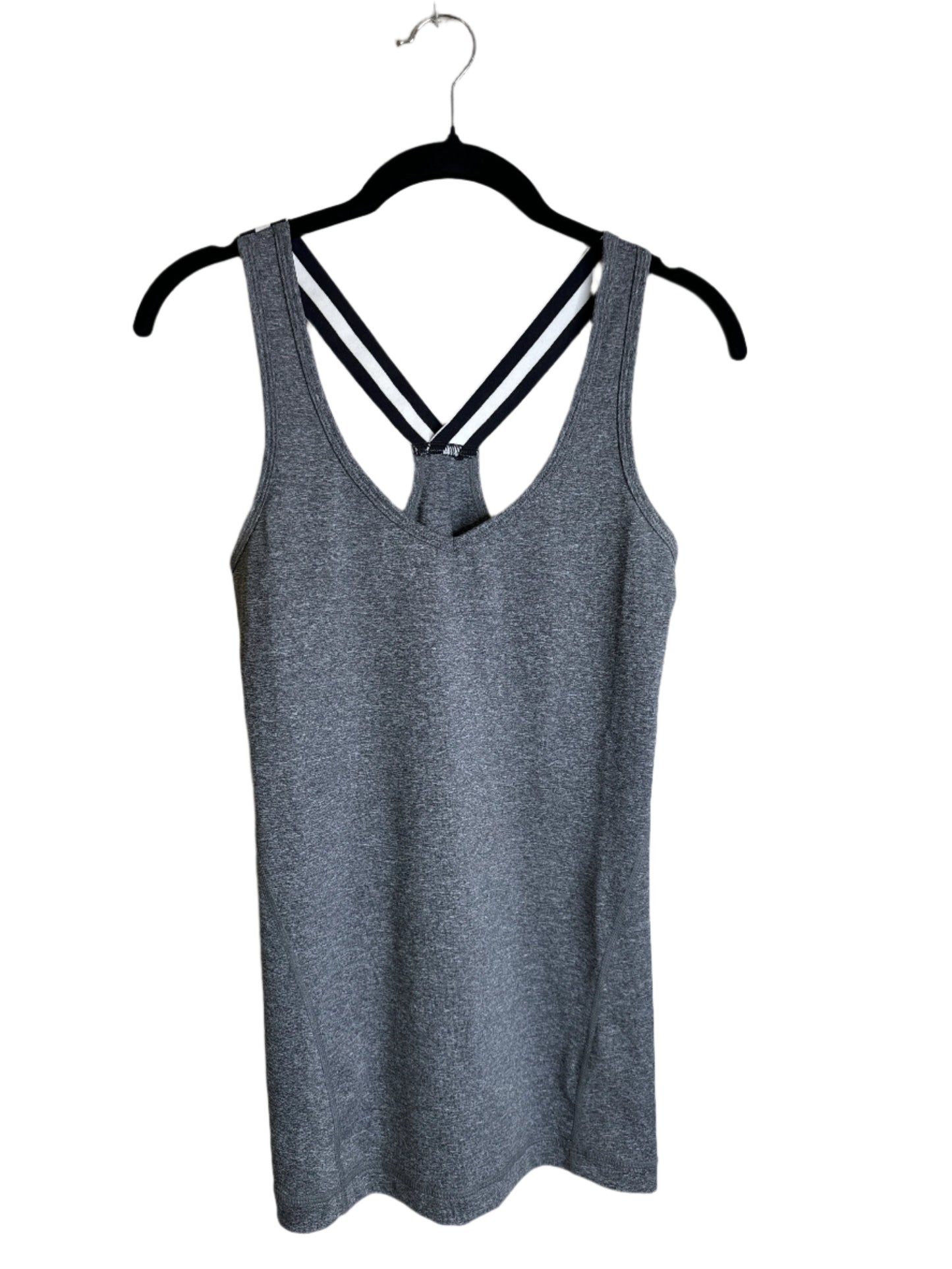 grey tank striped straps - small