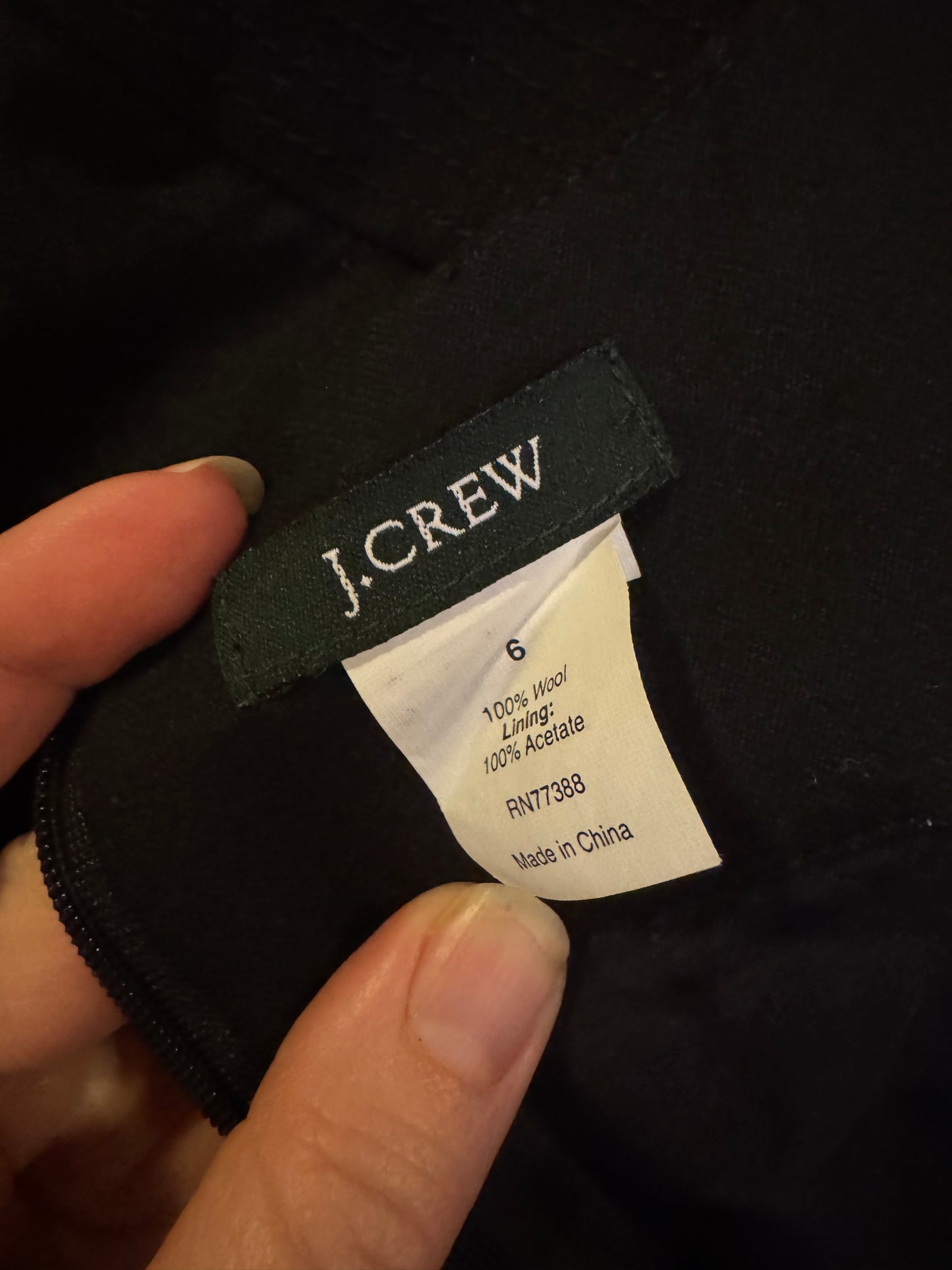 J. Crew wool skirt - size 6