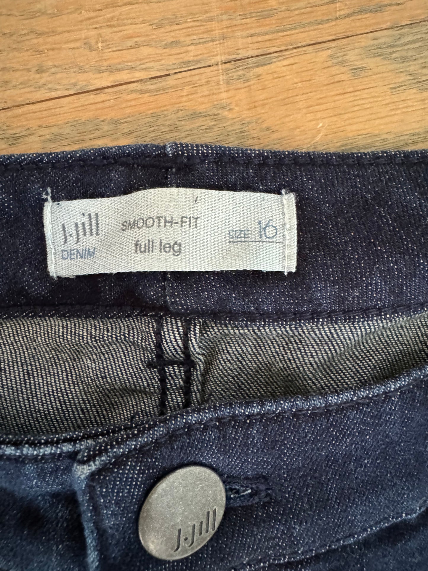 j. jill wide leg denim - size 16