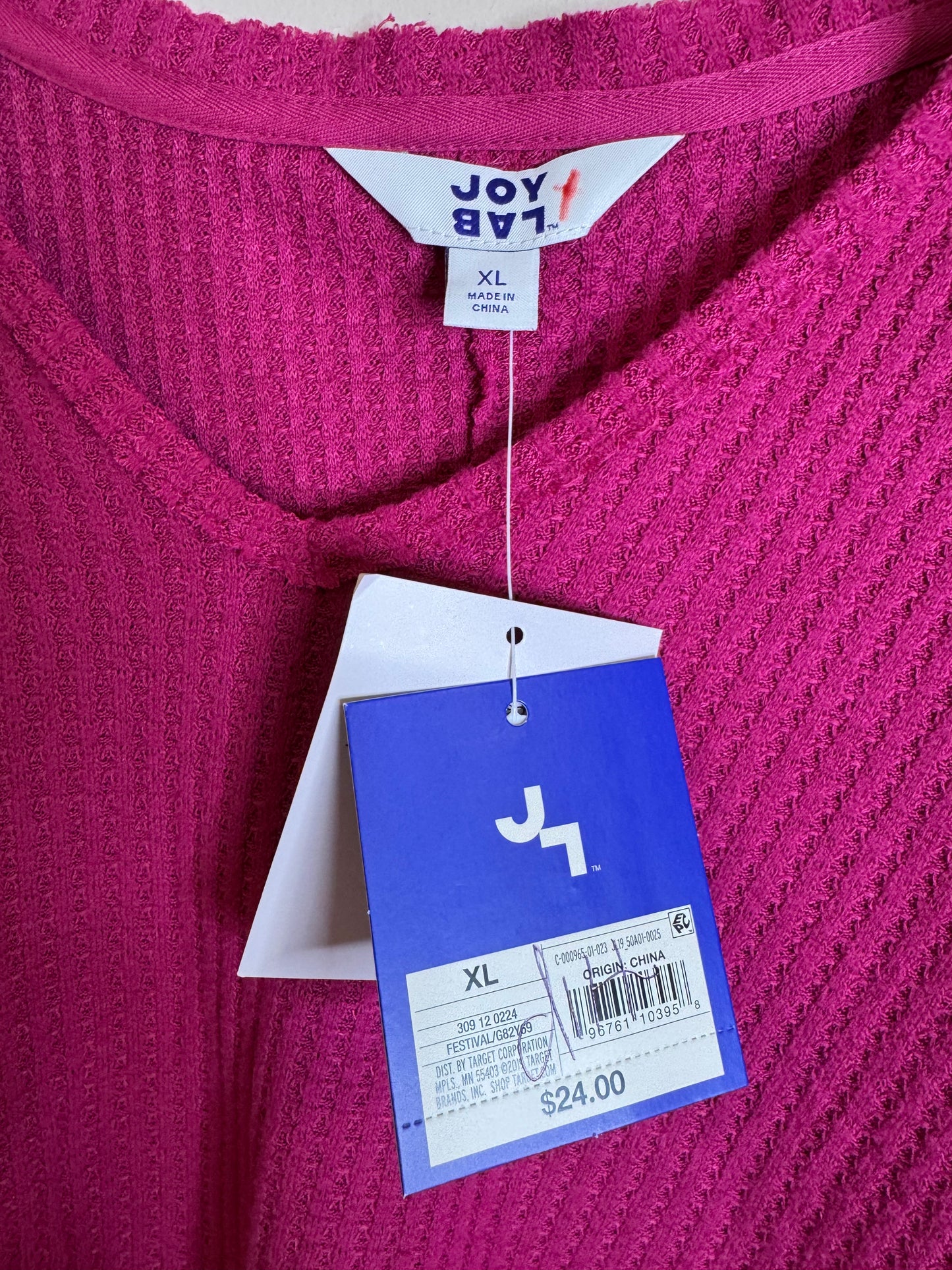 waffle knit - XL NWT