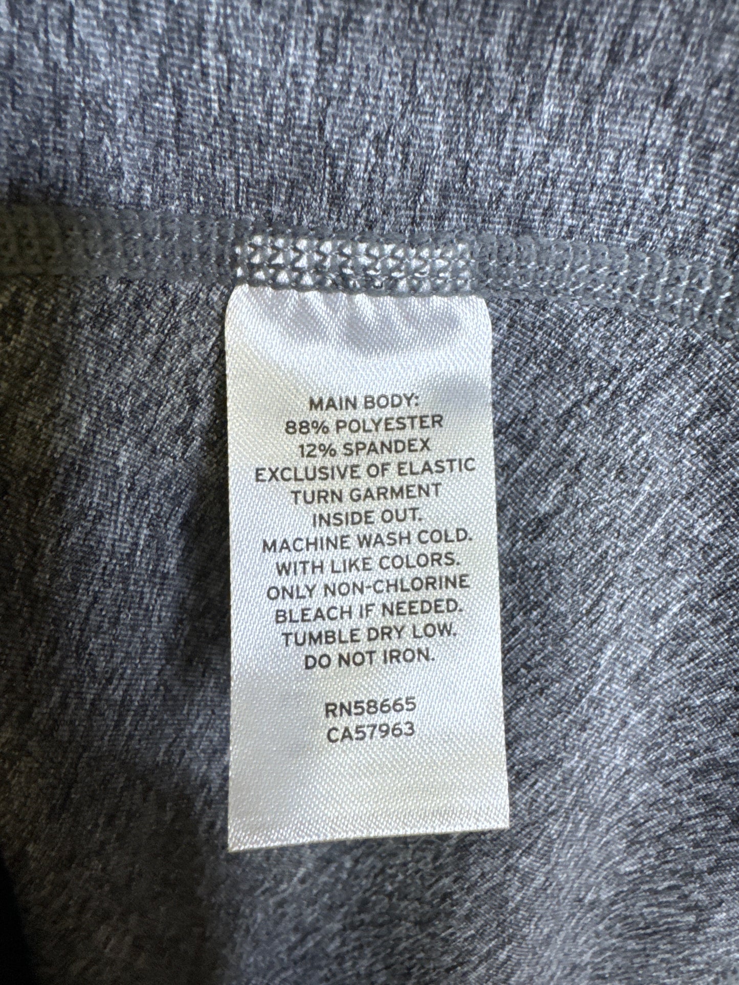 grey tank striped straps - small
