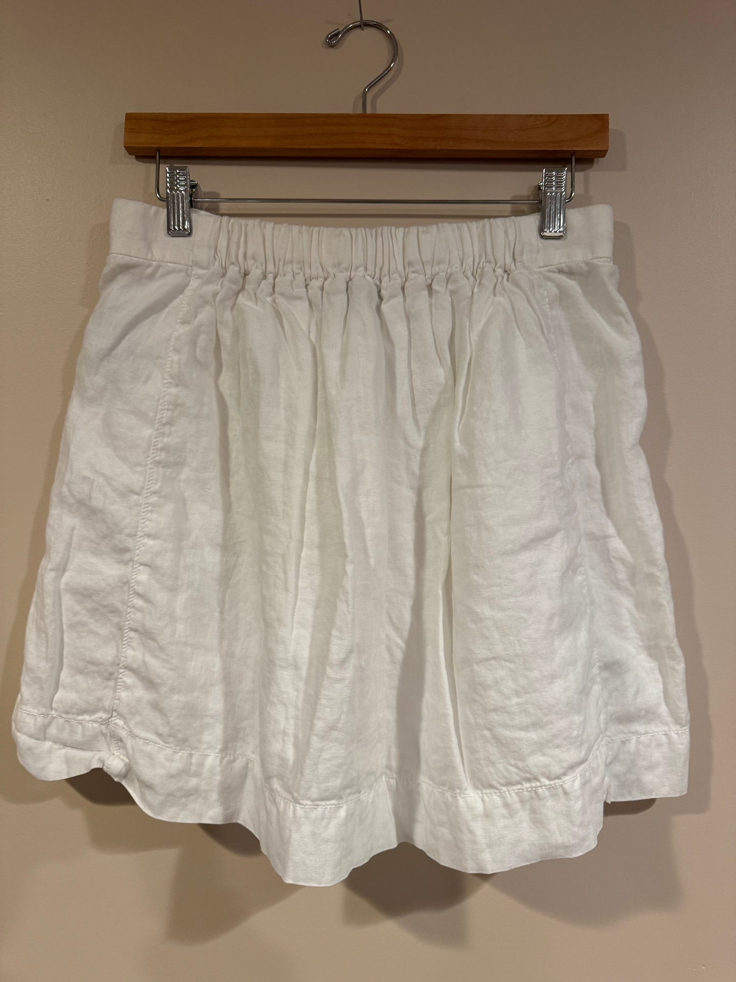 j. crew linen skirt - size 4