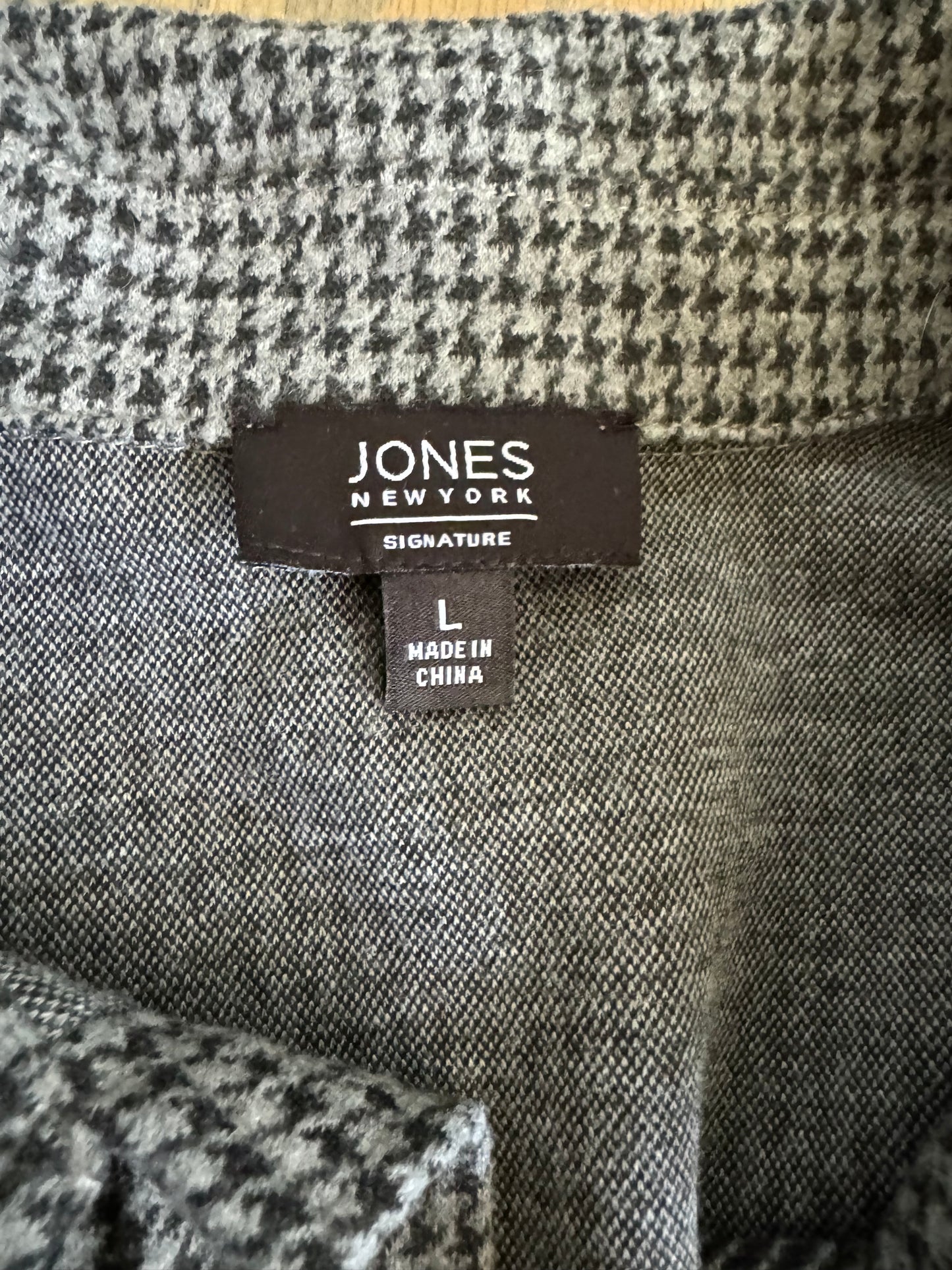 Houndstooth flannel - large