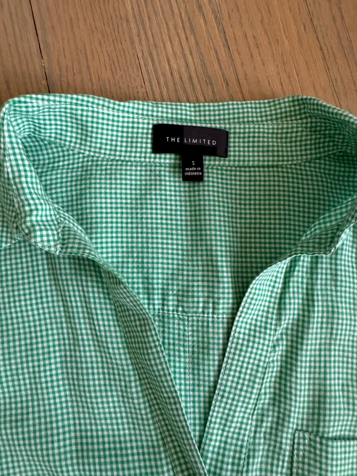 The Limited gingham shirt - small