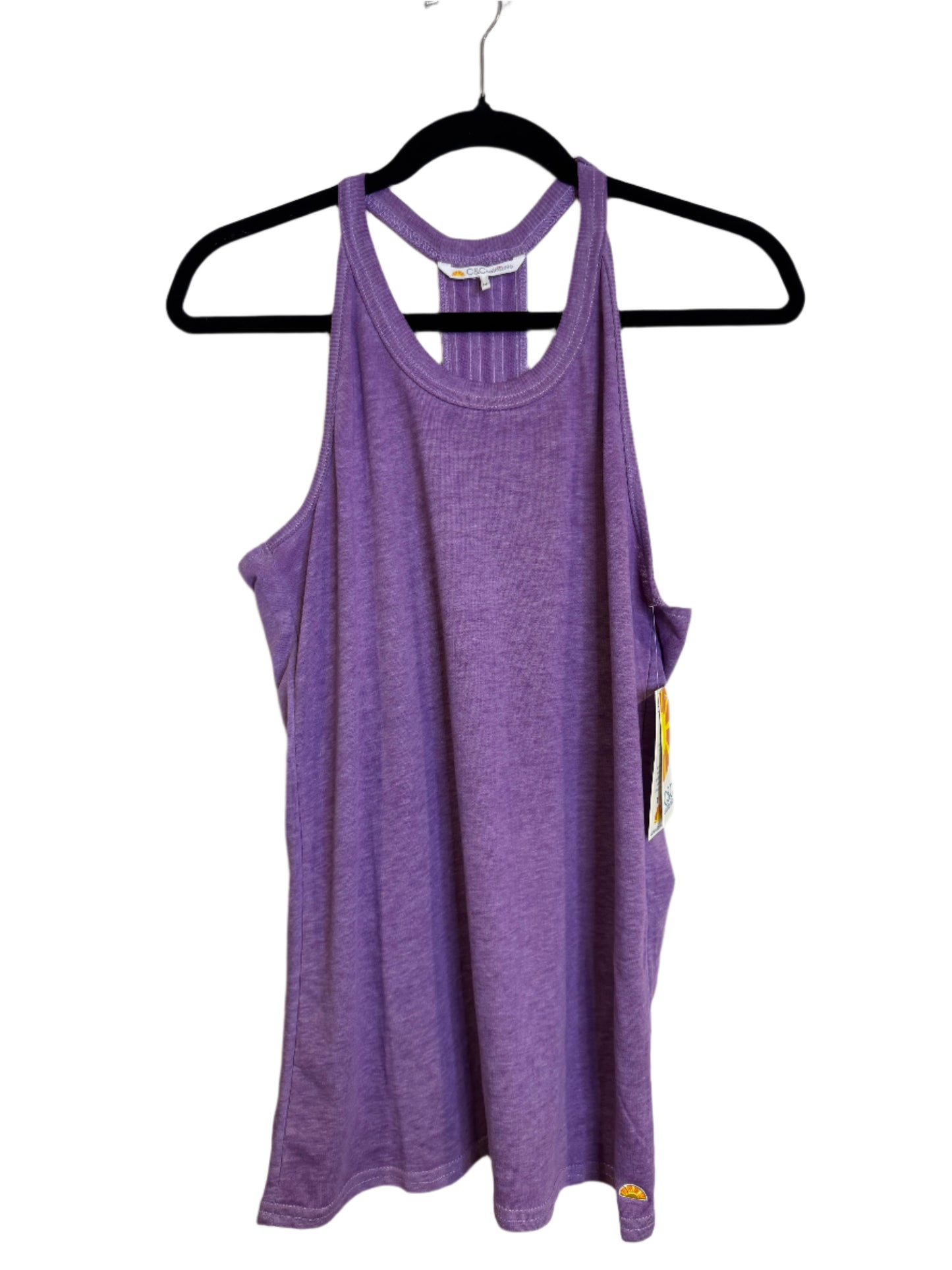 C&C California purple tank - medium NWT