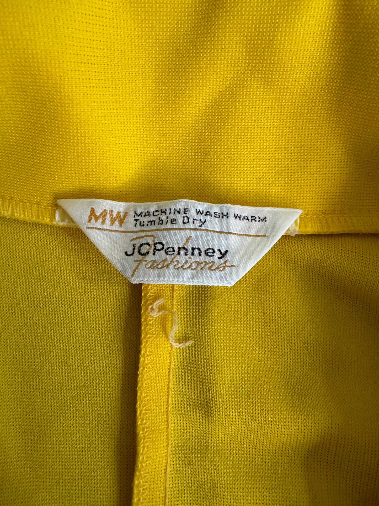 vintage yellow shirt