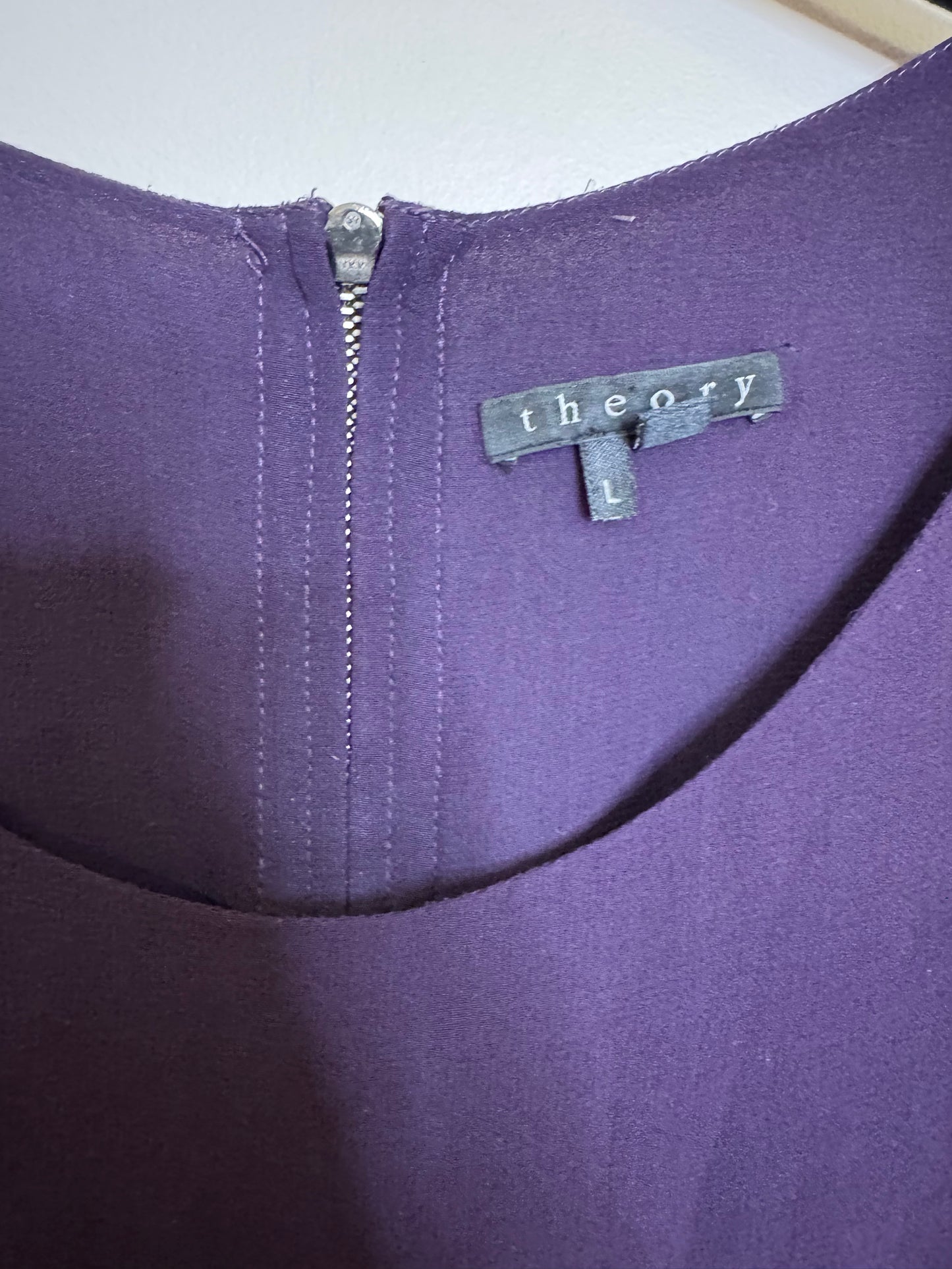 Theory silk blouse - large