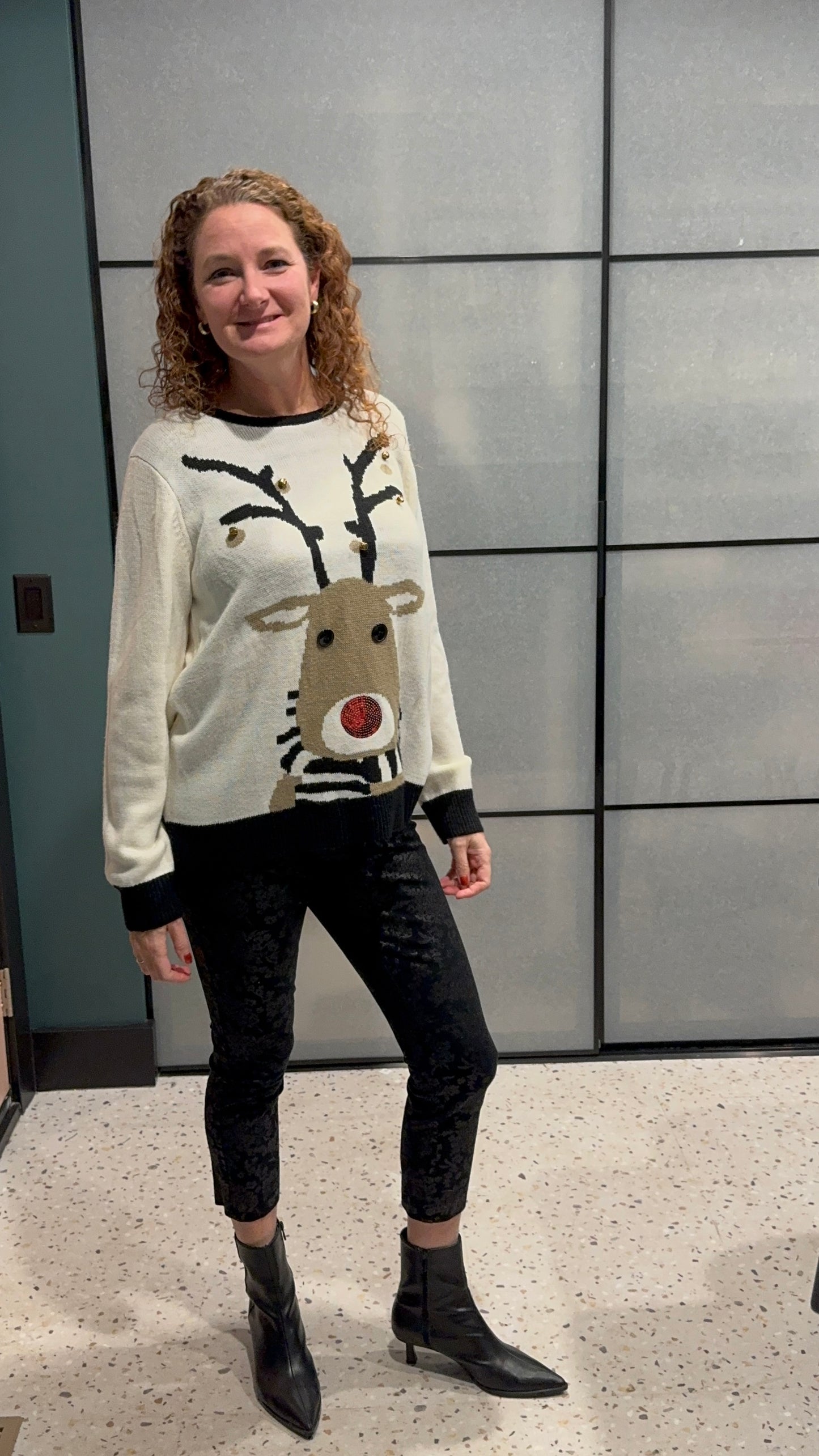 Rudolph ugly Christmas sweater - XXL