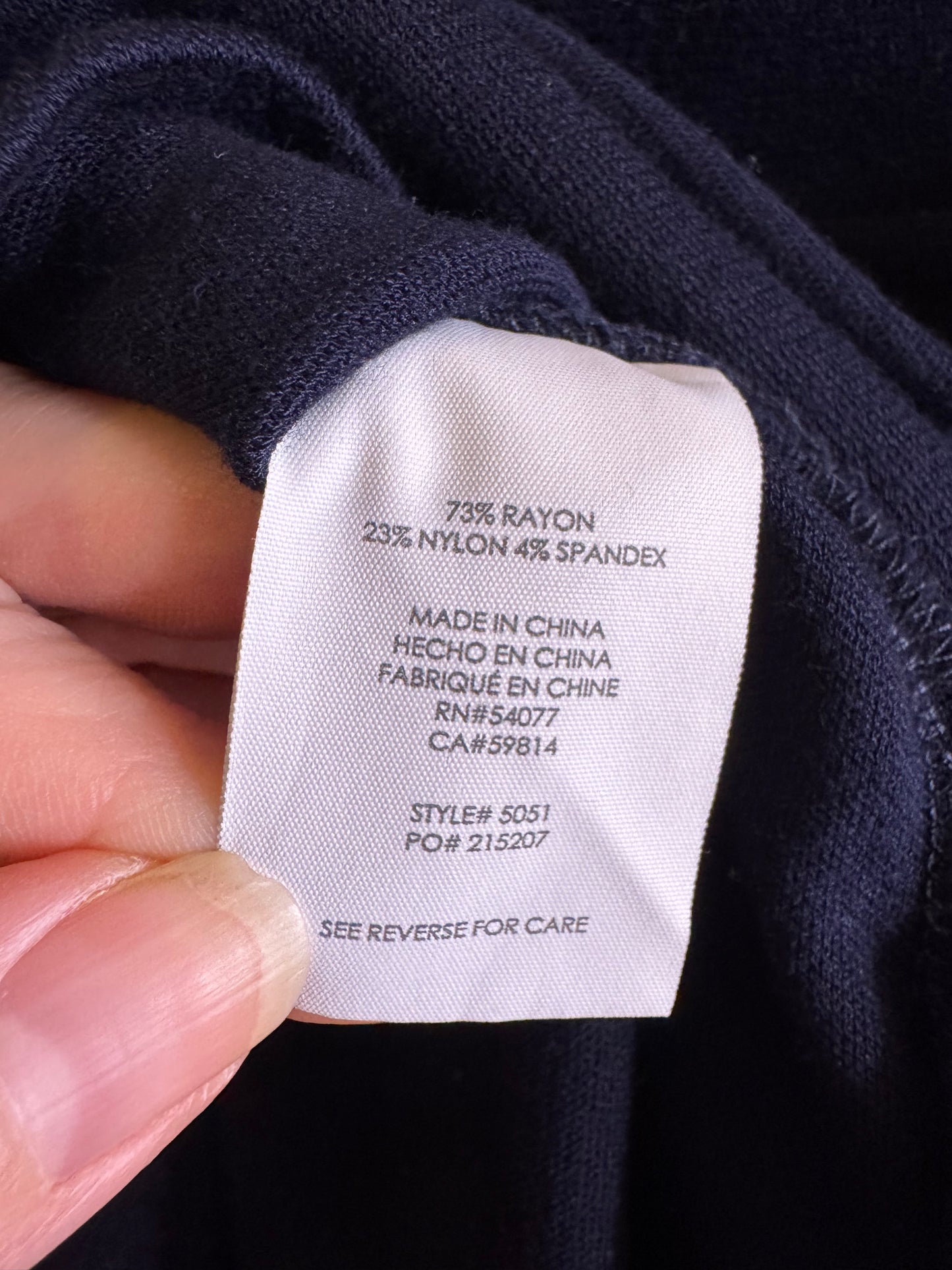 Cabi navy skirt - size 6