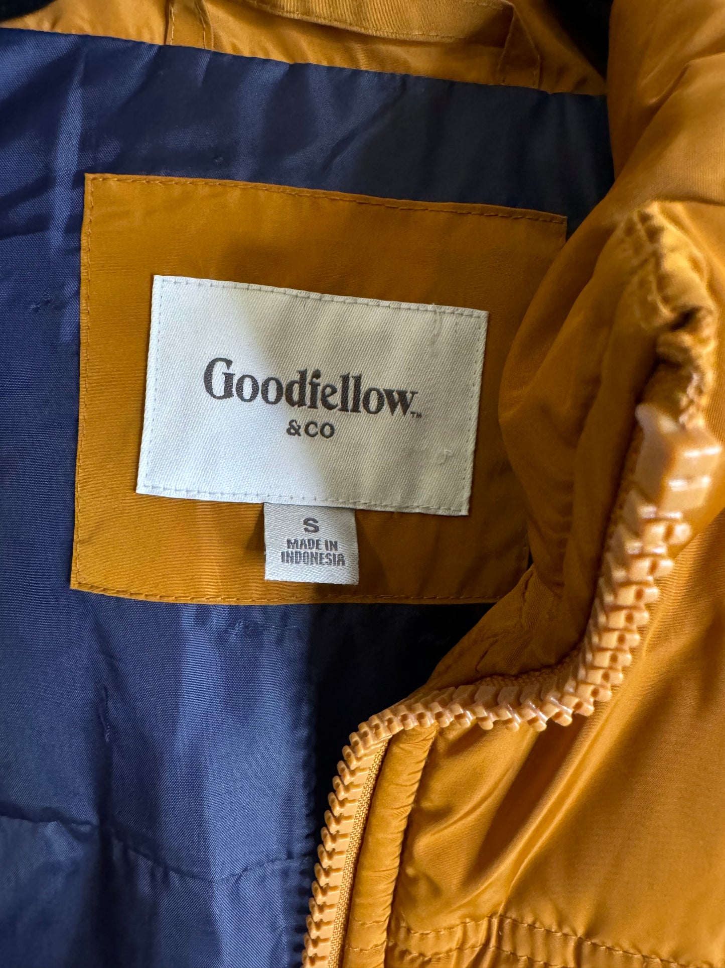 Dark tan vest - small