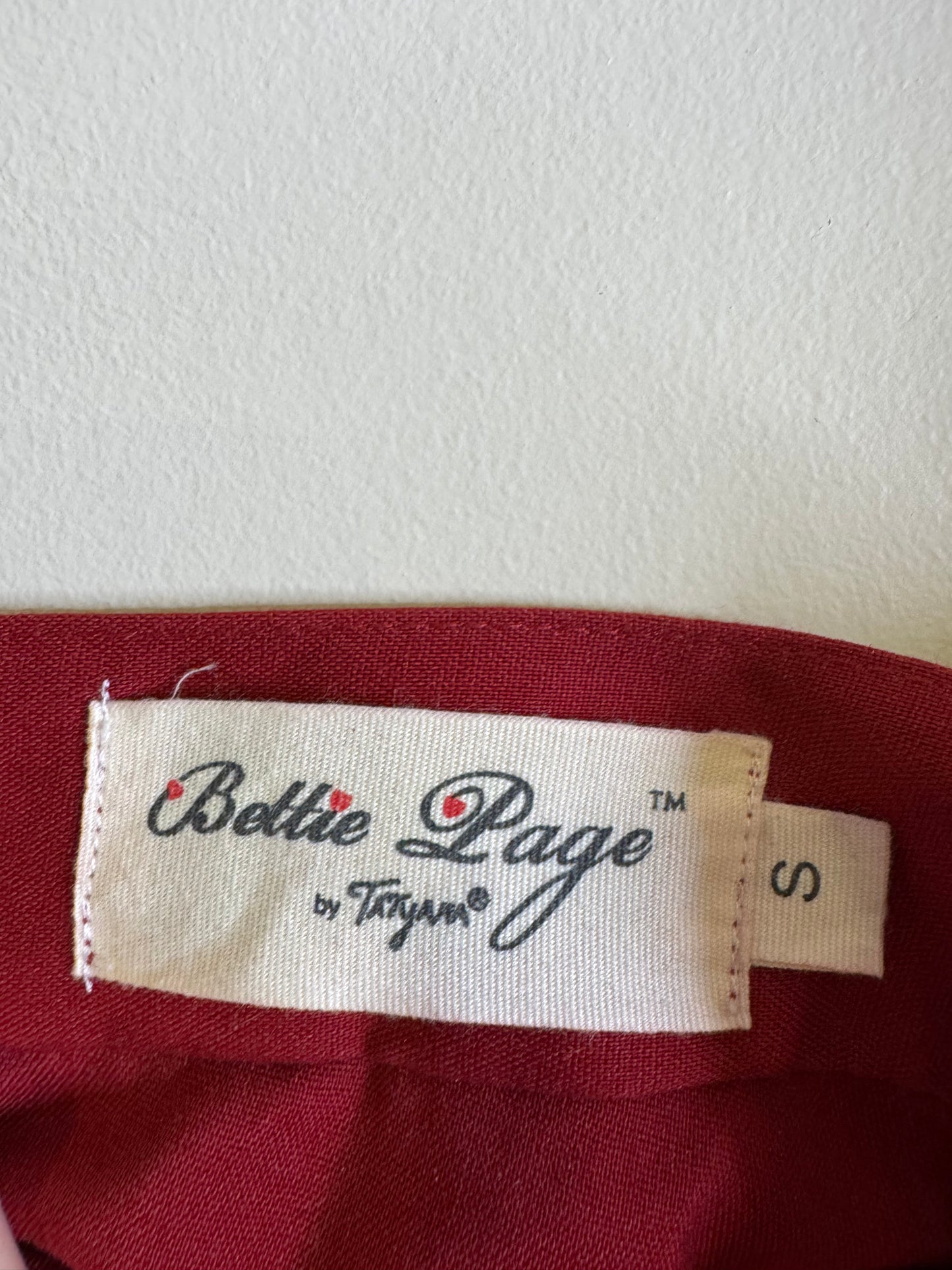 vintage holiday skirt - small