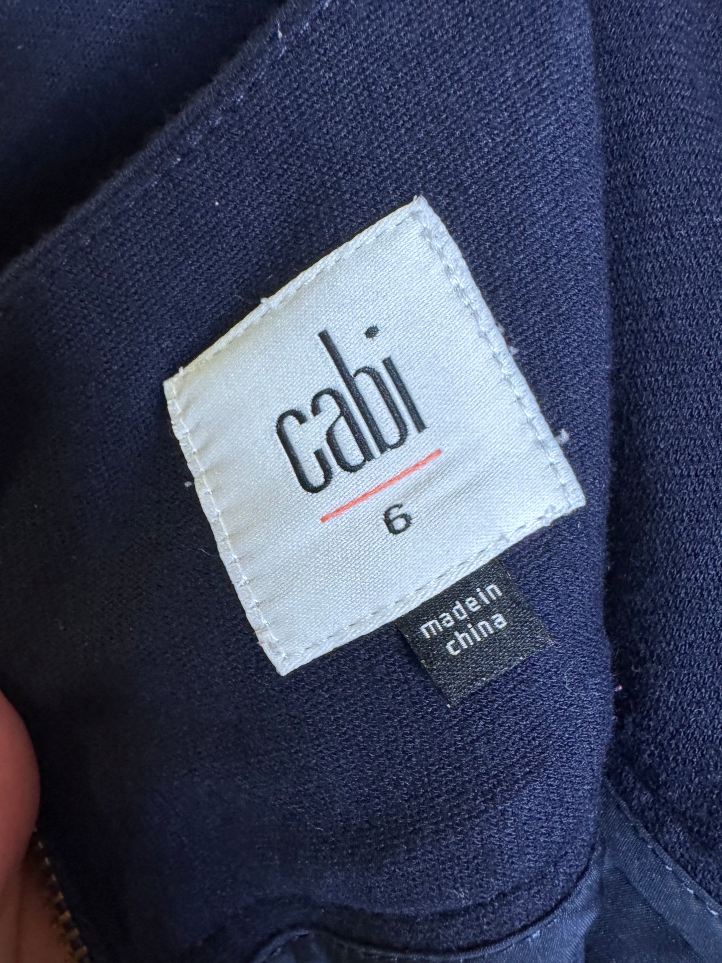 Cabi navy skirt - size 6
