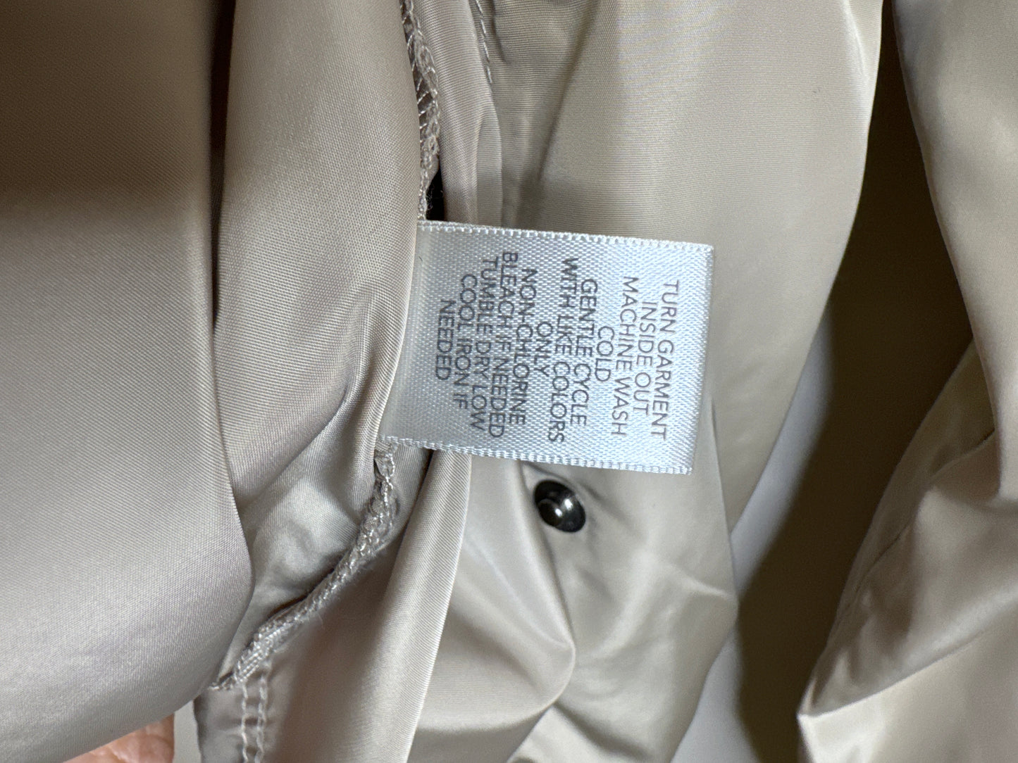 tan lightweight jacket - XL