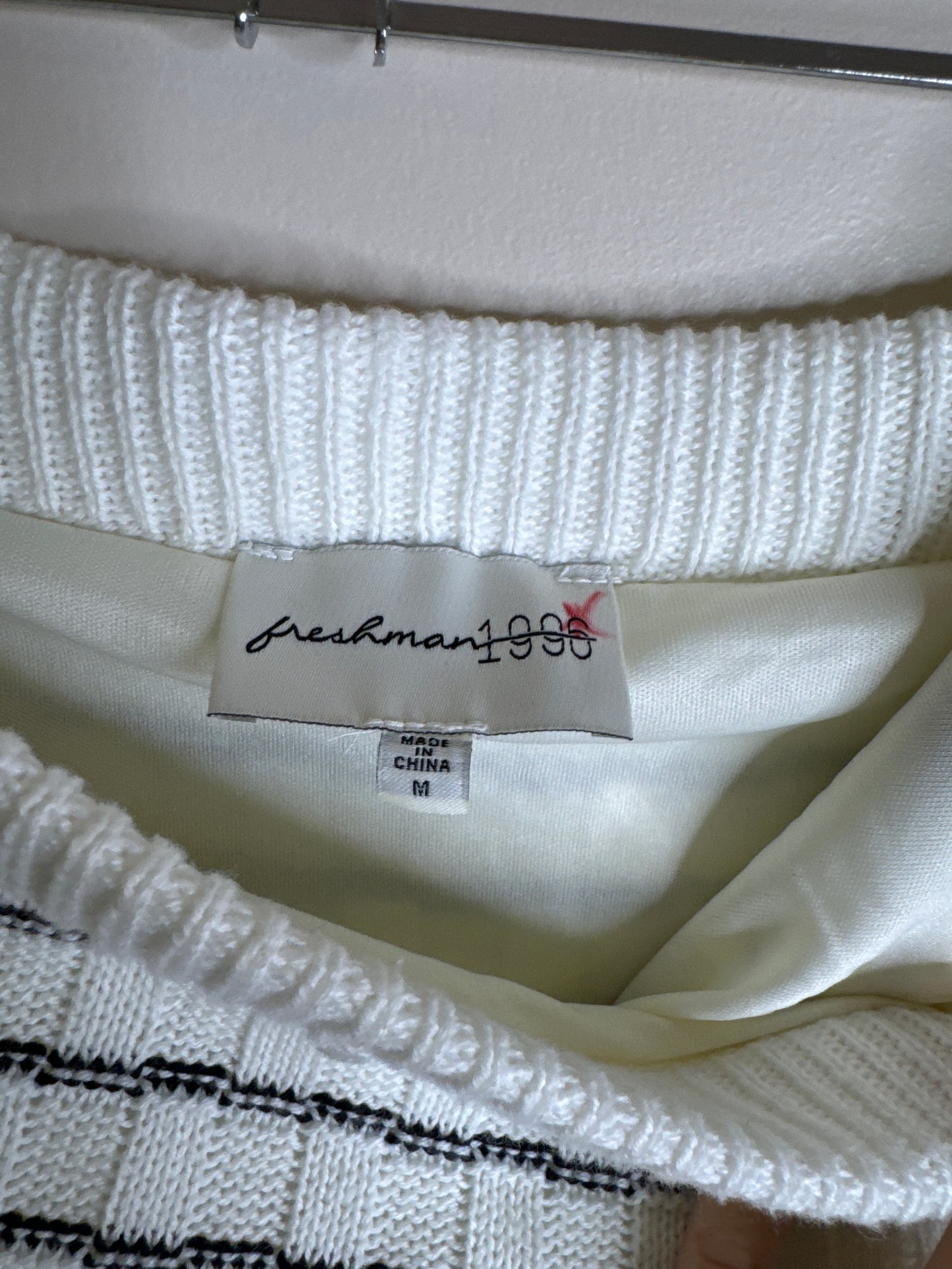 black/white sweater skirt pencil - medium