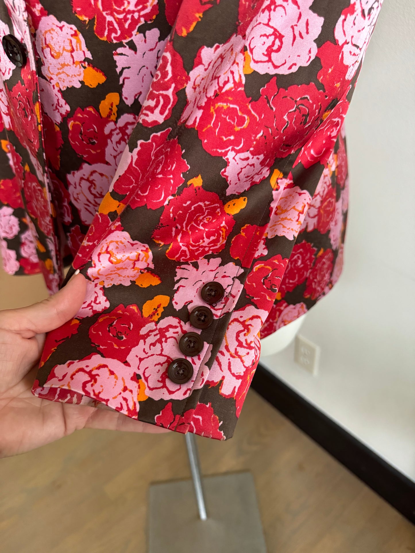 Vintage floral Blazer - size 10