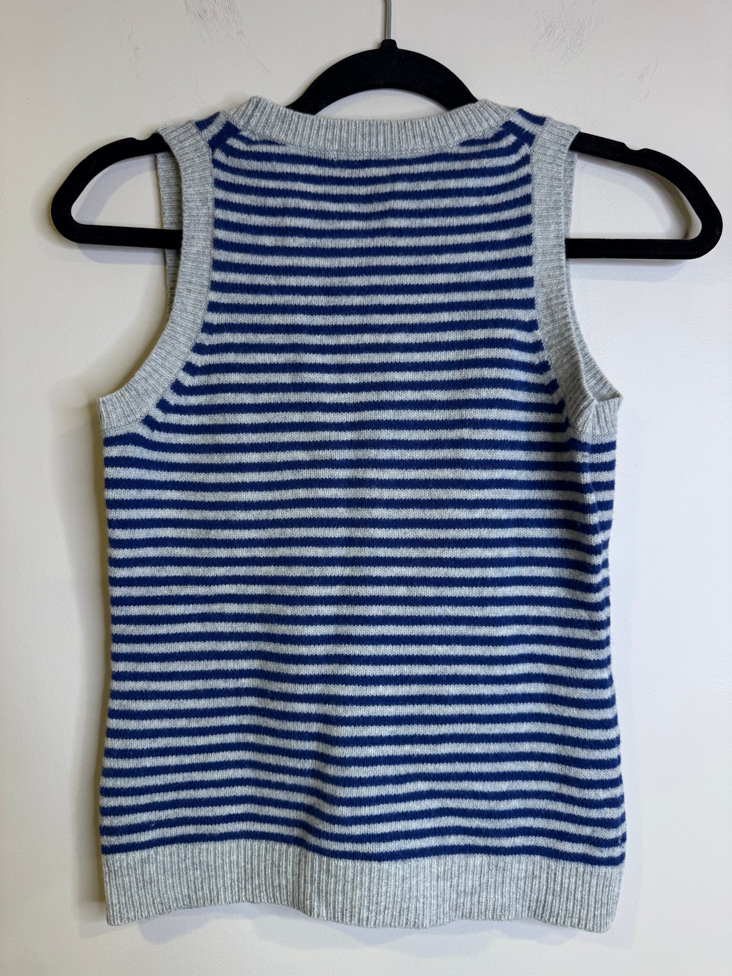Boden 100% wool striped vest - size 10