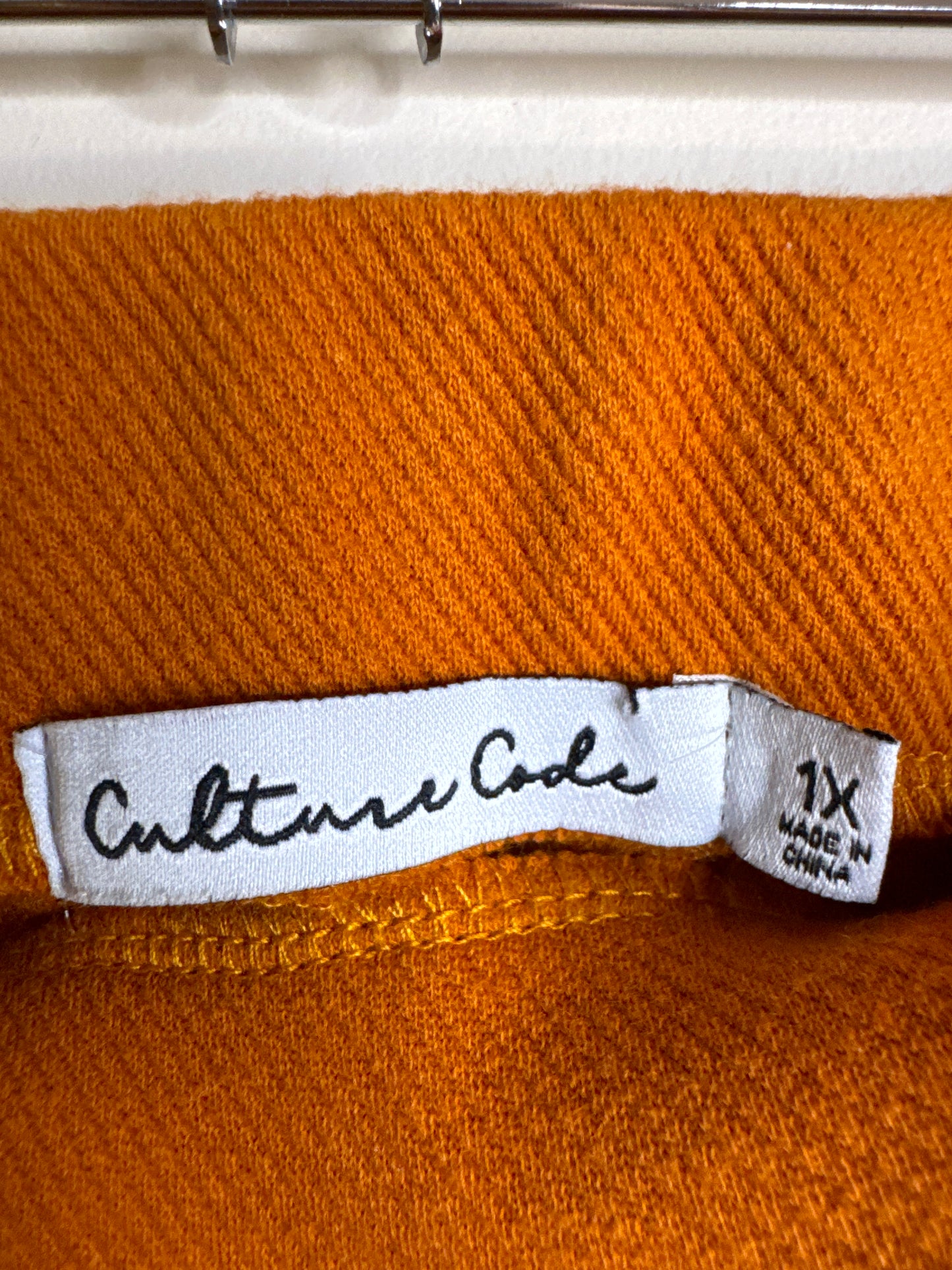 orange pull on pointe pant - XL