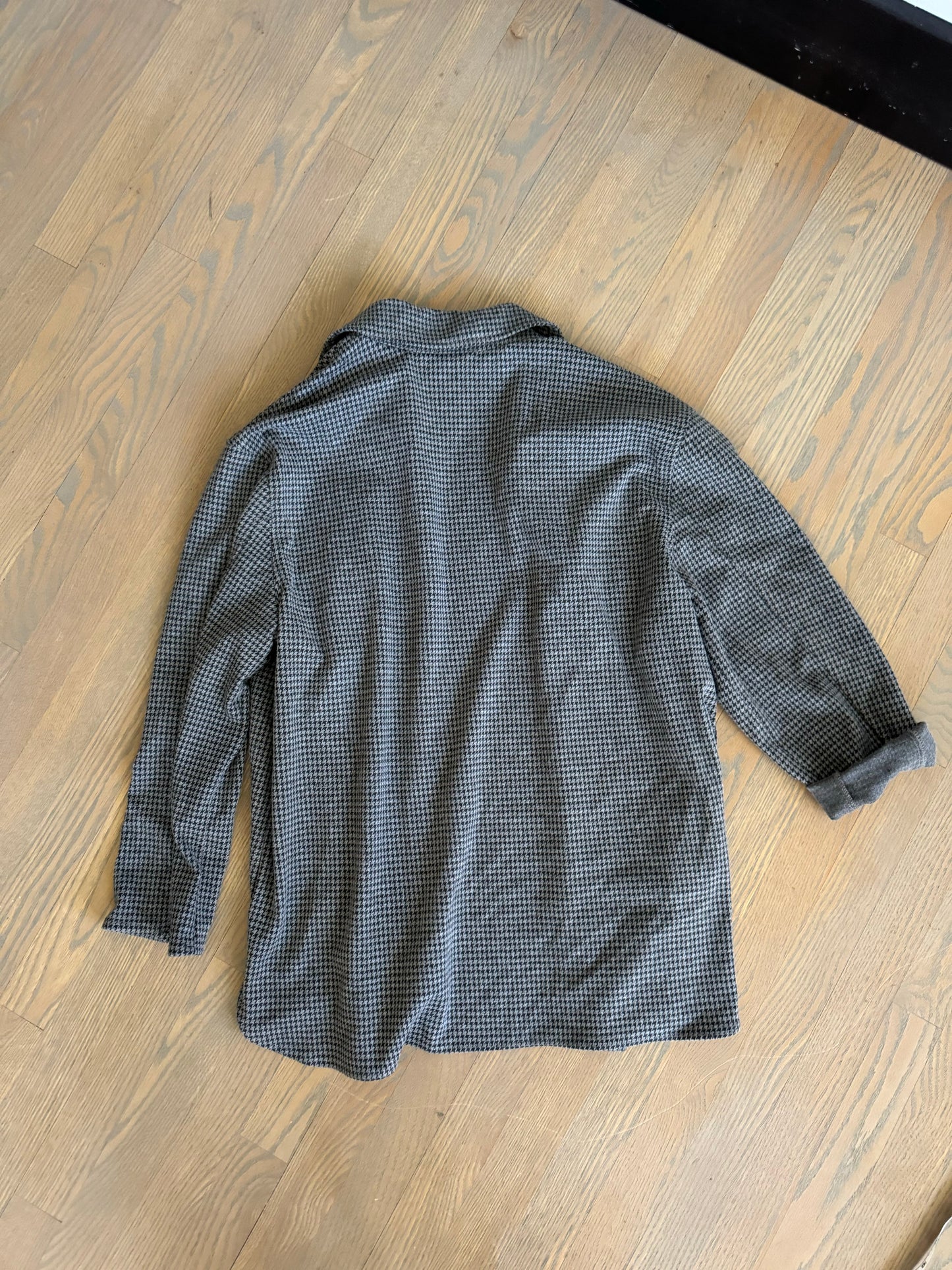 Houndstooth flannel - large