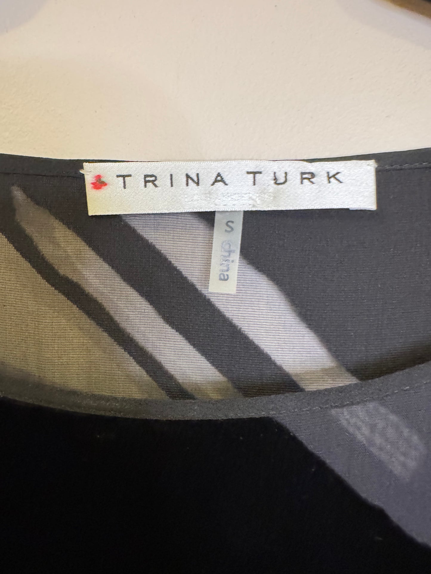 Trina Turk velvet dress - small
