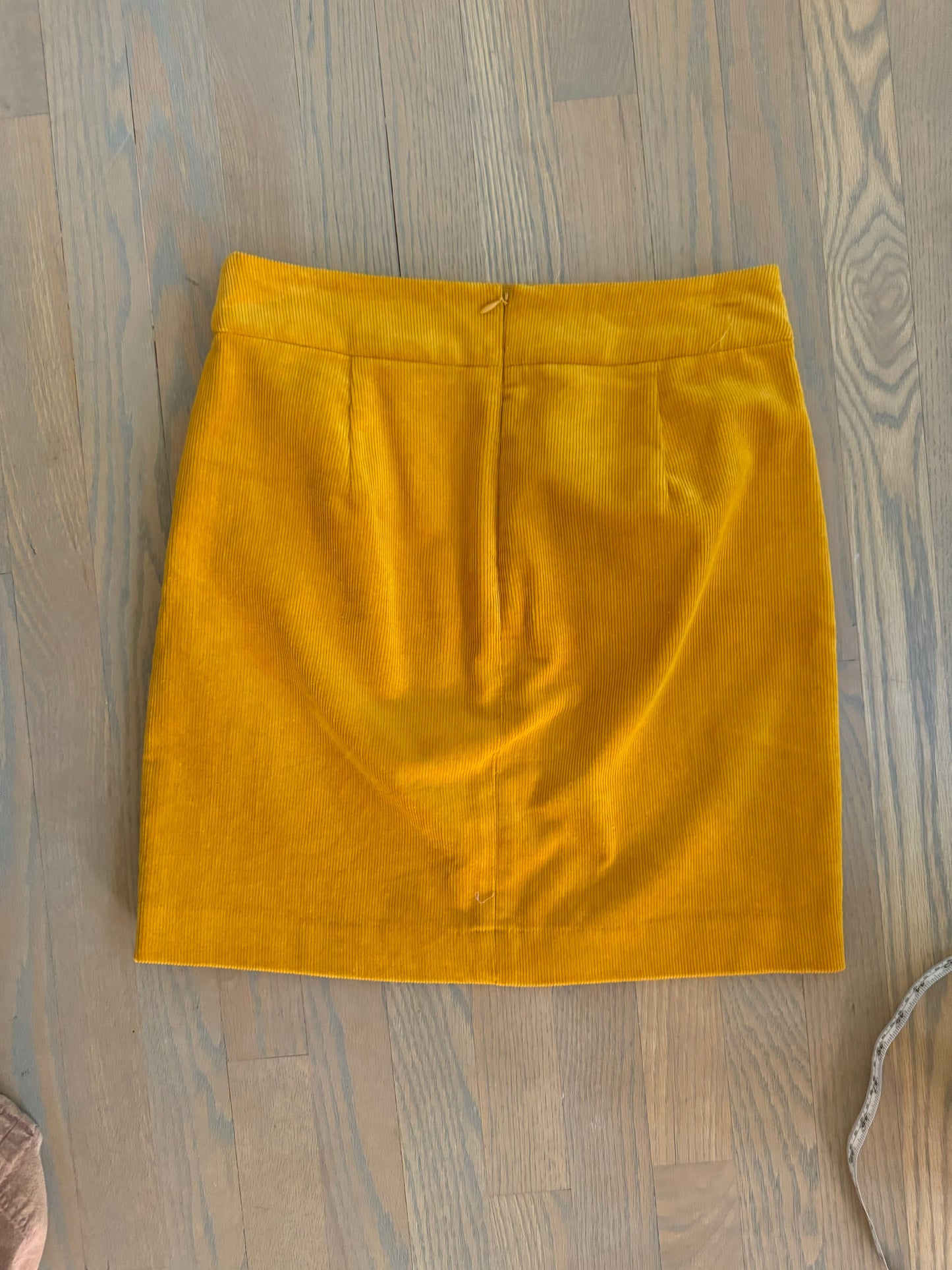 corduroy mini skirt - size 2