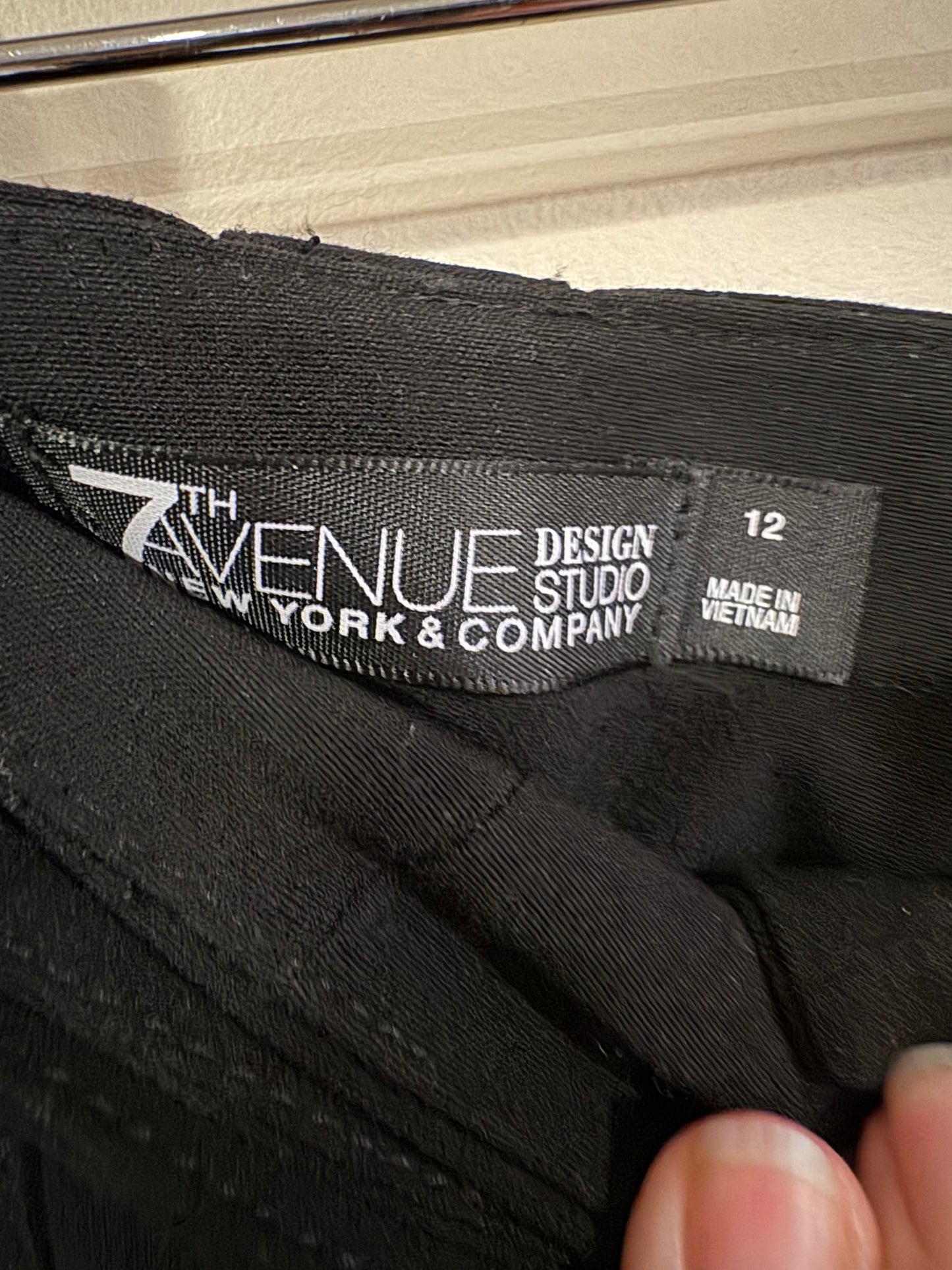 New York & Co black pant - size 12