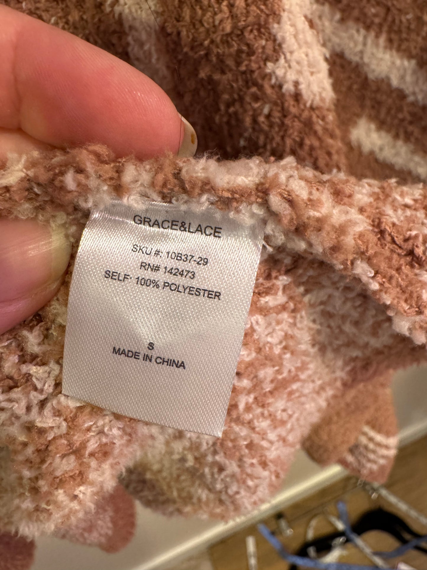cozy cardigan - small