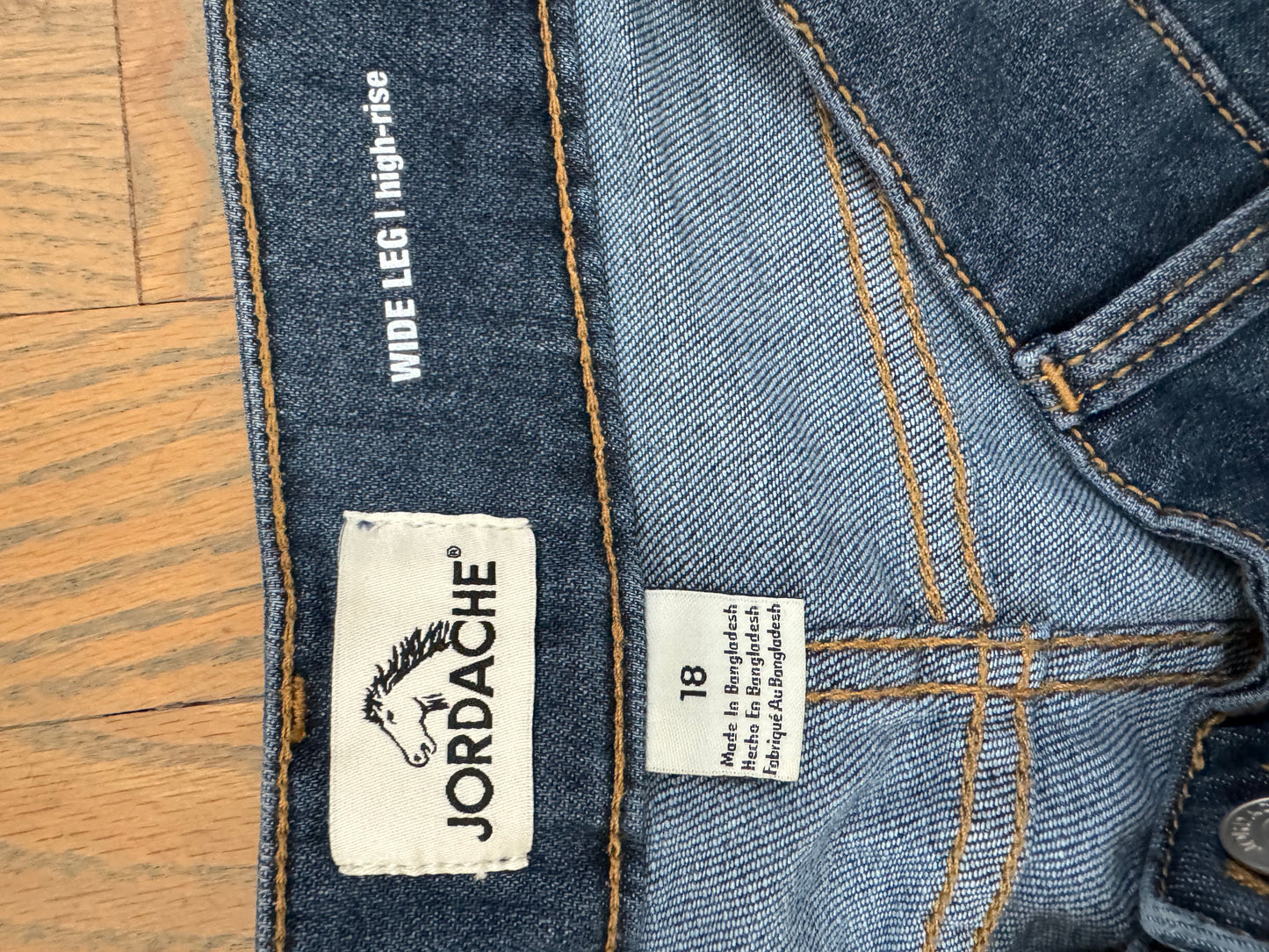 boot cut denim - size 18