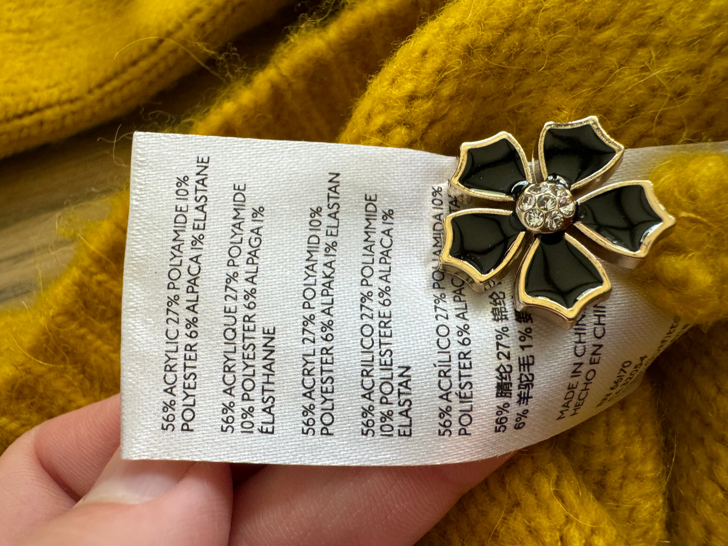Anthropologie mustard cardigan - medium