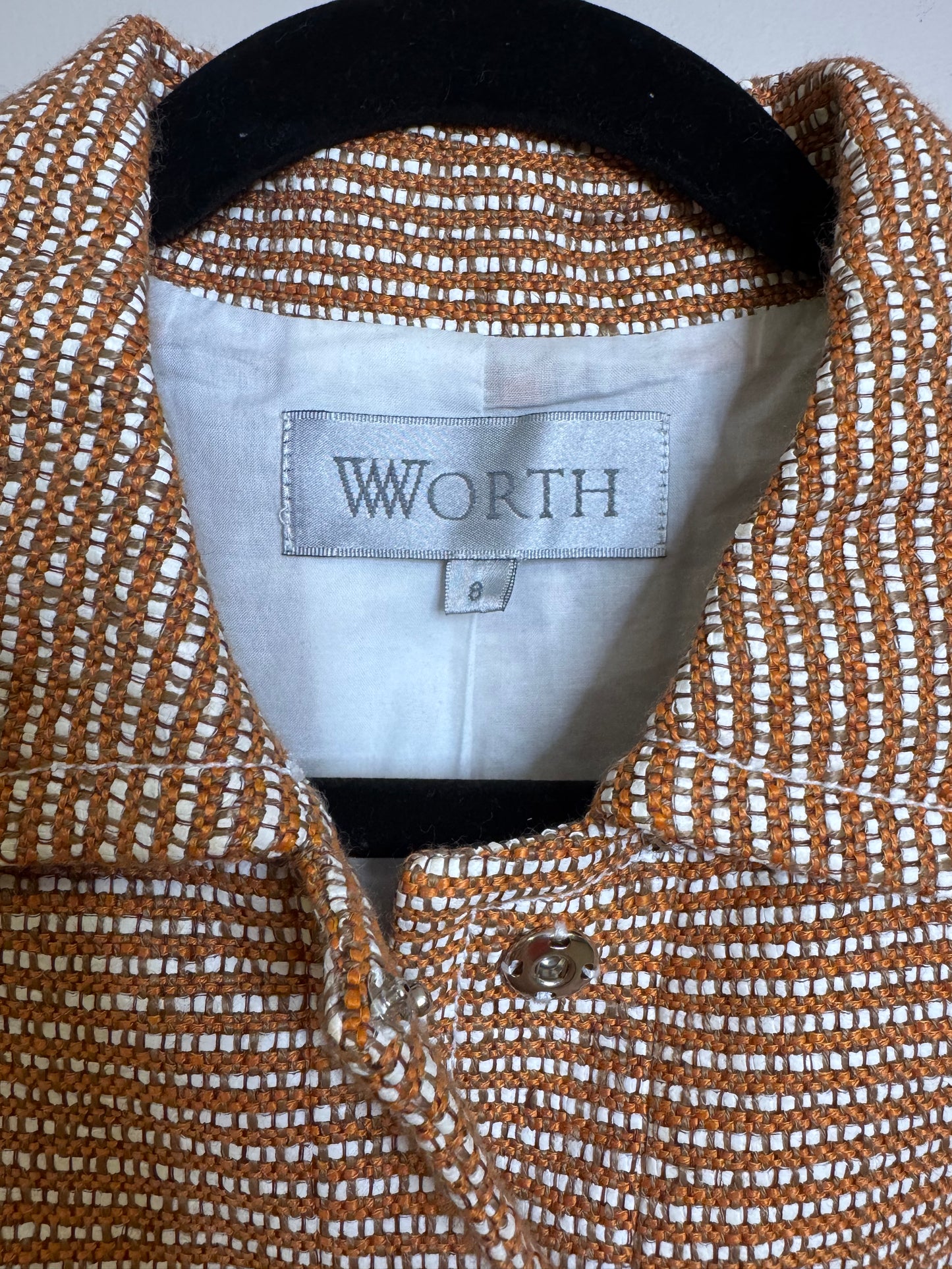 Worth vintage vest - size 8