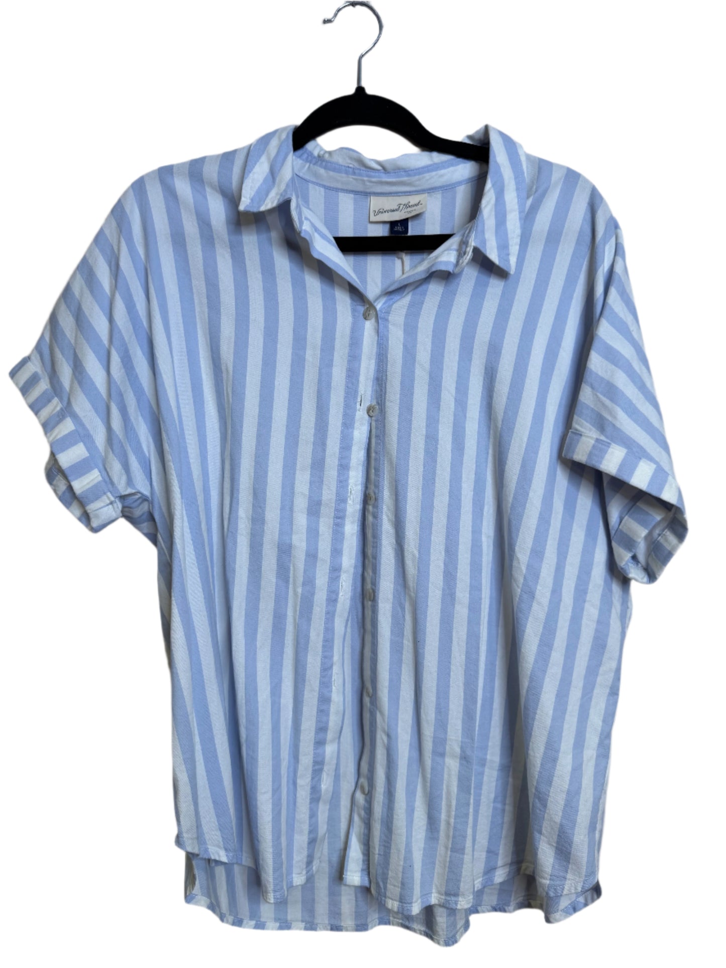 striped top NWT - large