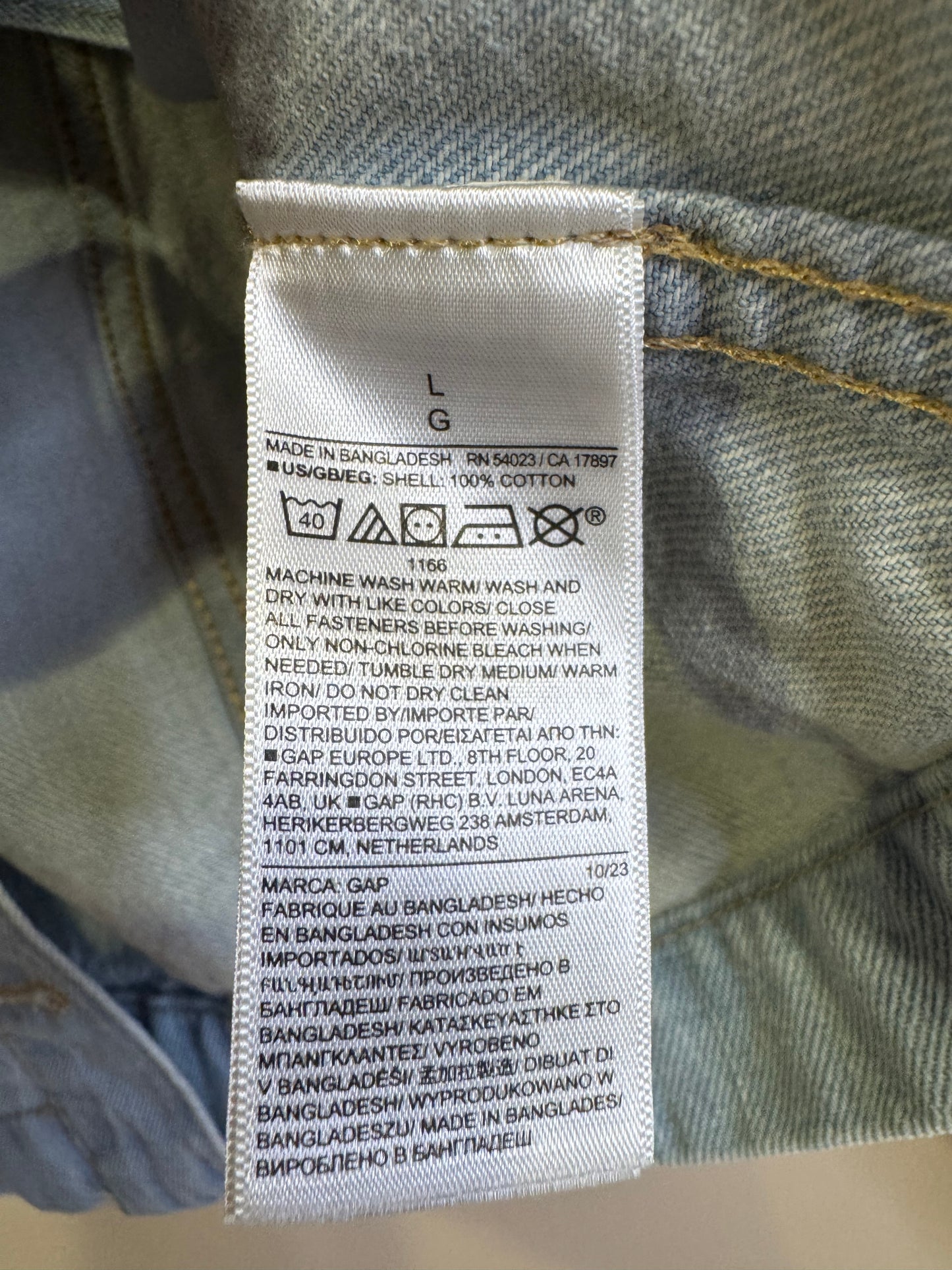 Gap Denim jacket - large