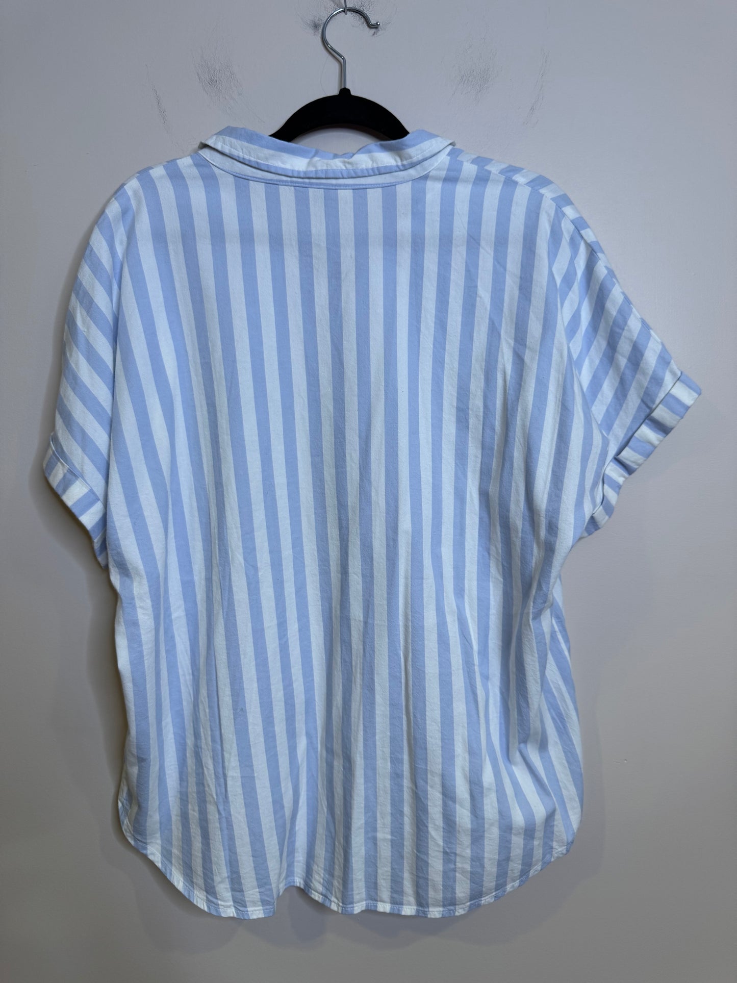 striped top NWT - large