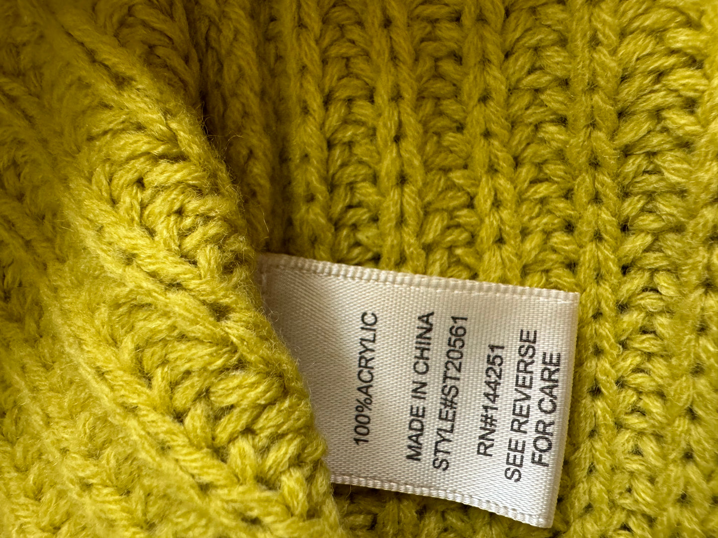 cropped sweater - medium