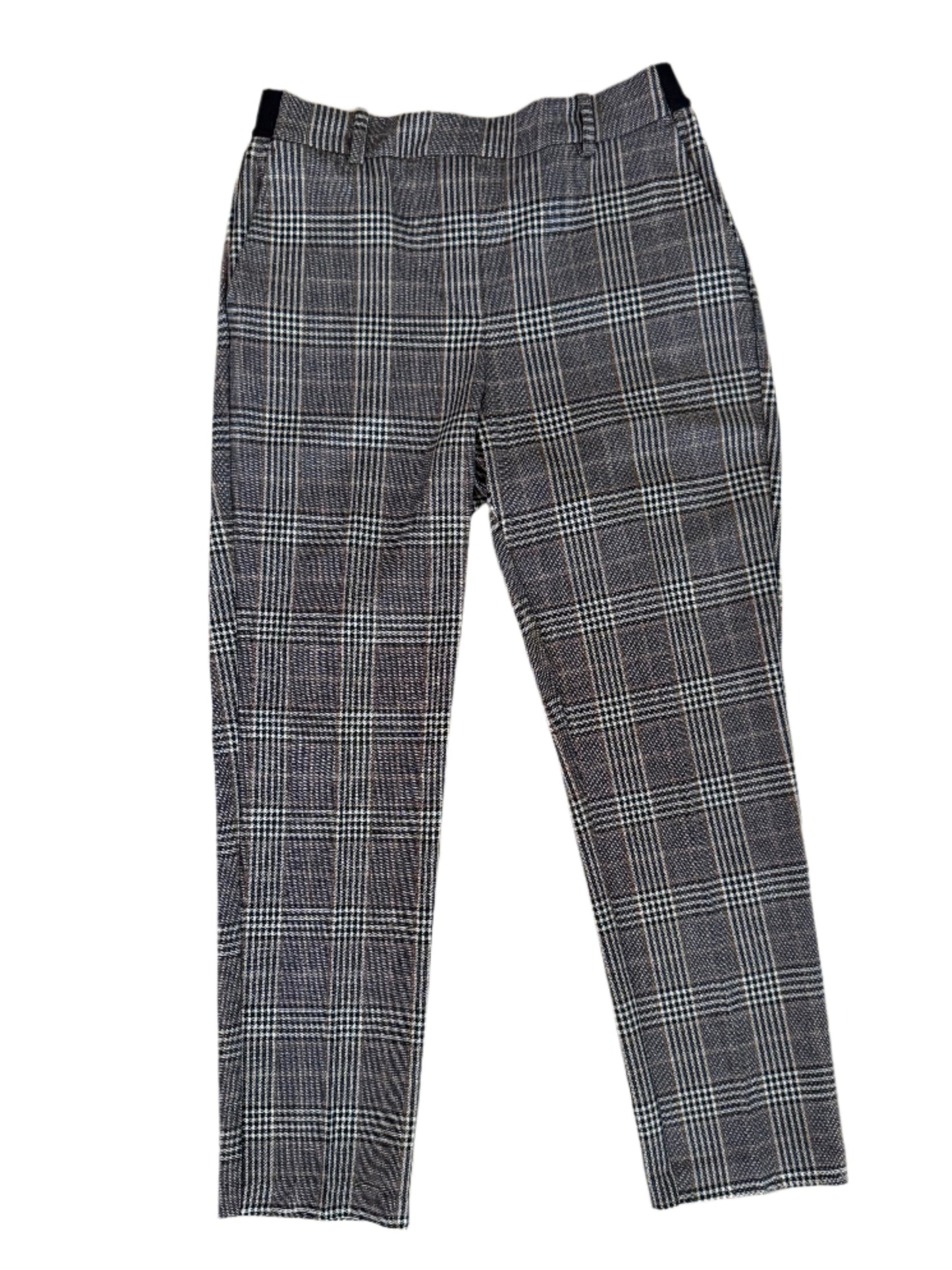 plaid ankle pant - size 6