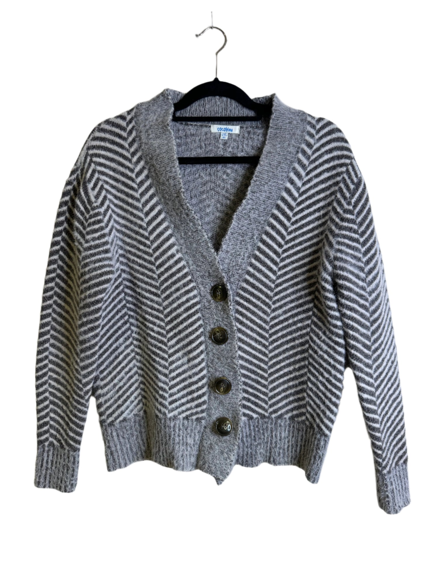 vintage cardigan - oversized xs