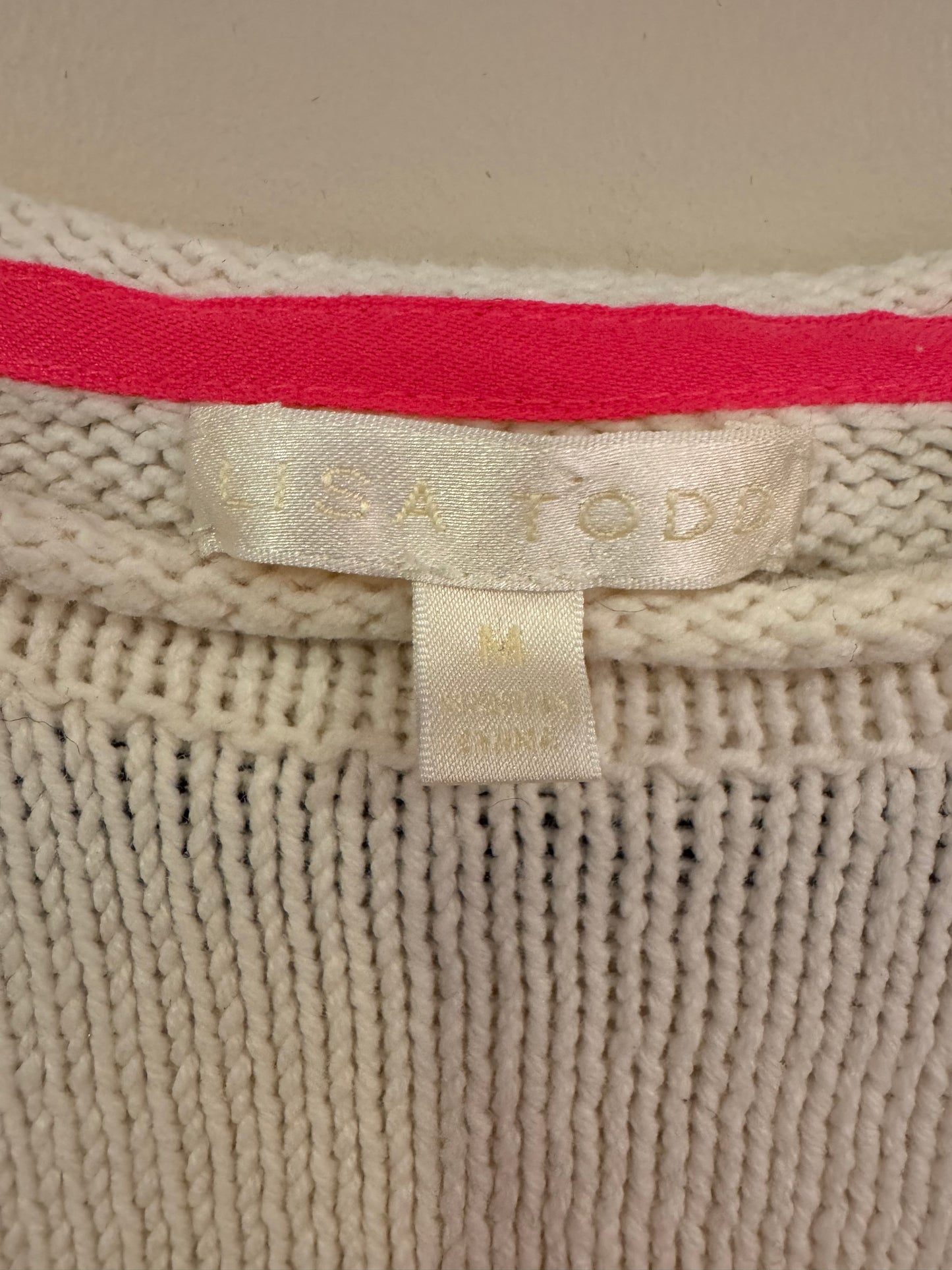 heart sweater - medium