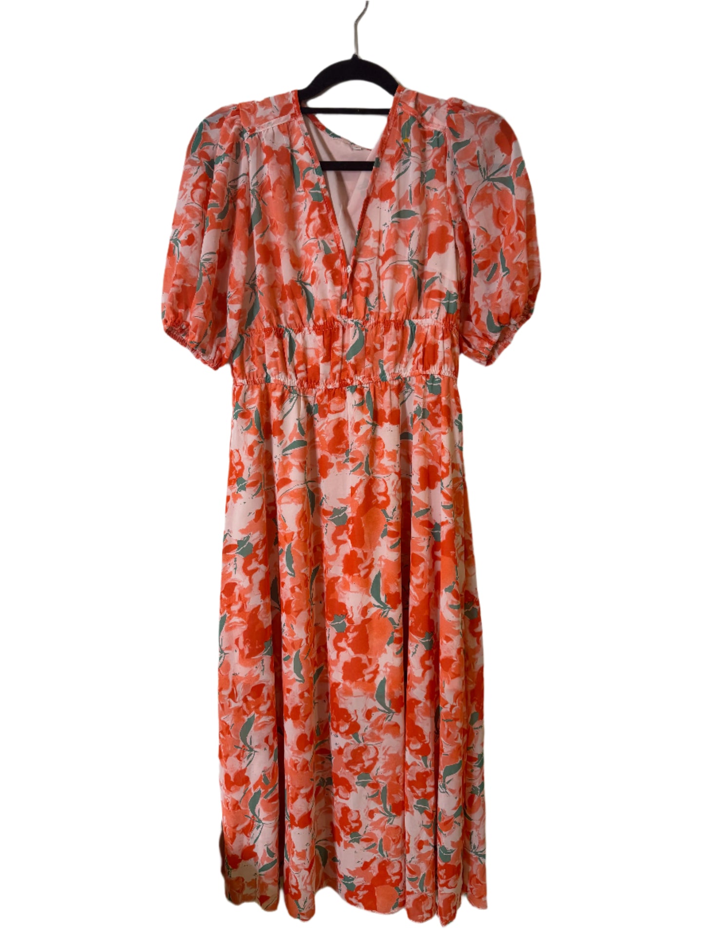 floral long dress - medium