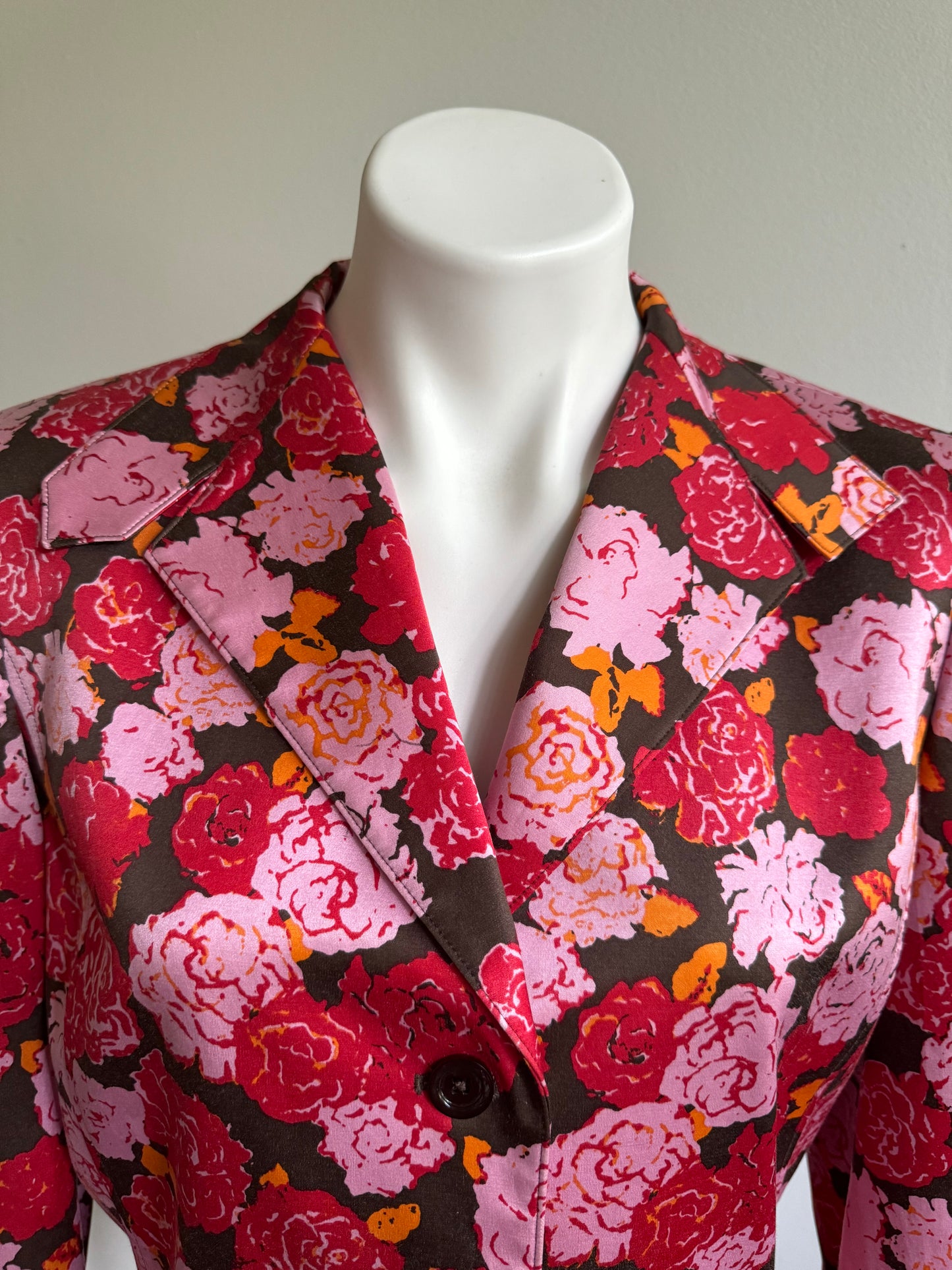 Vintage floral Blazer - size 10
