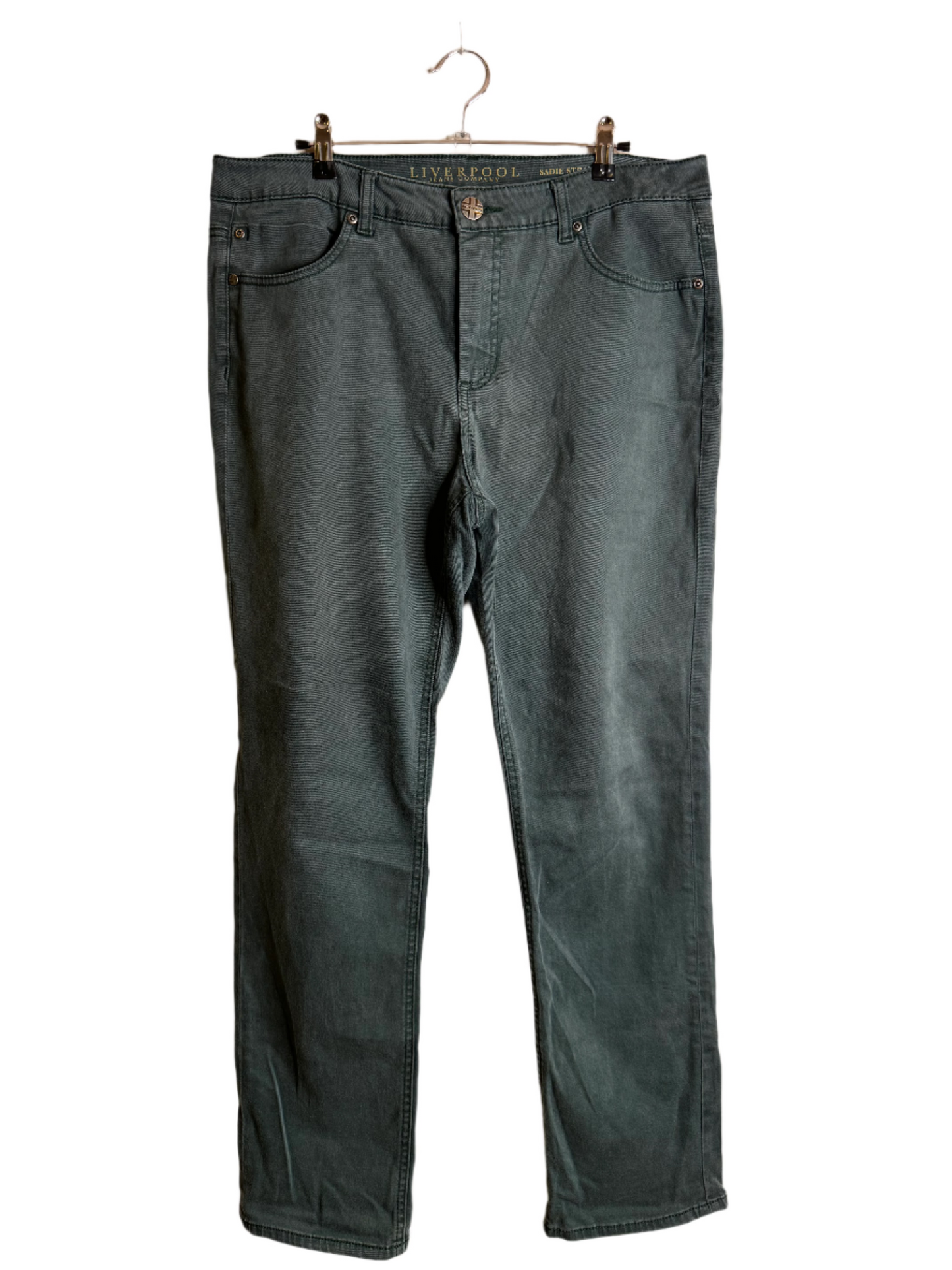 dark green denim - size 16