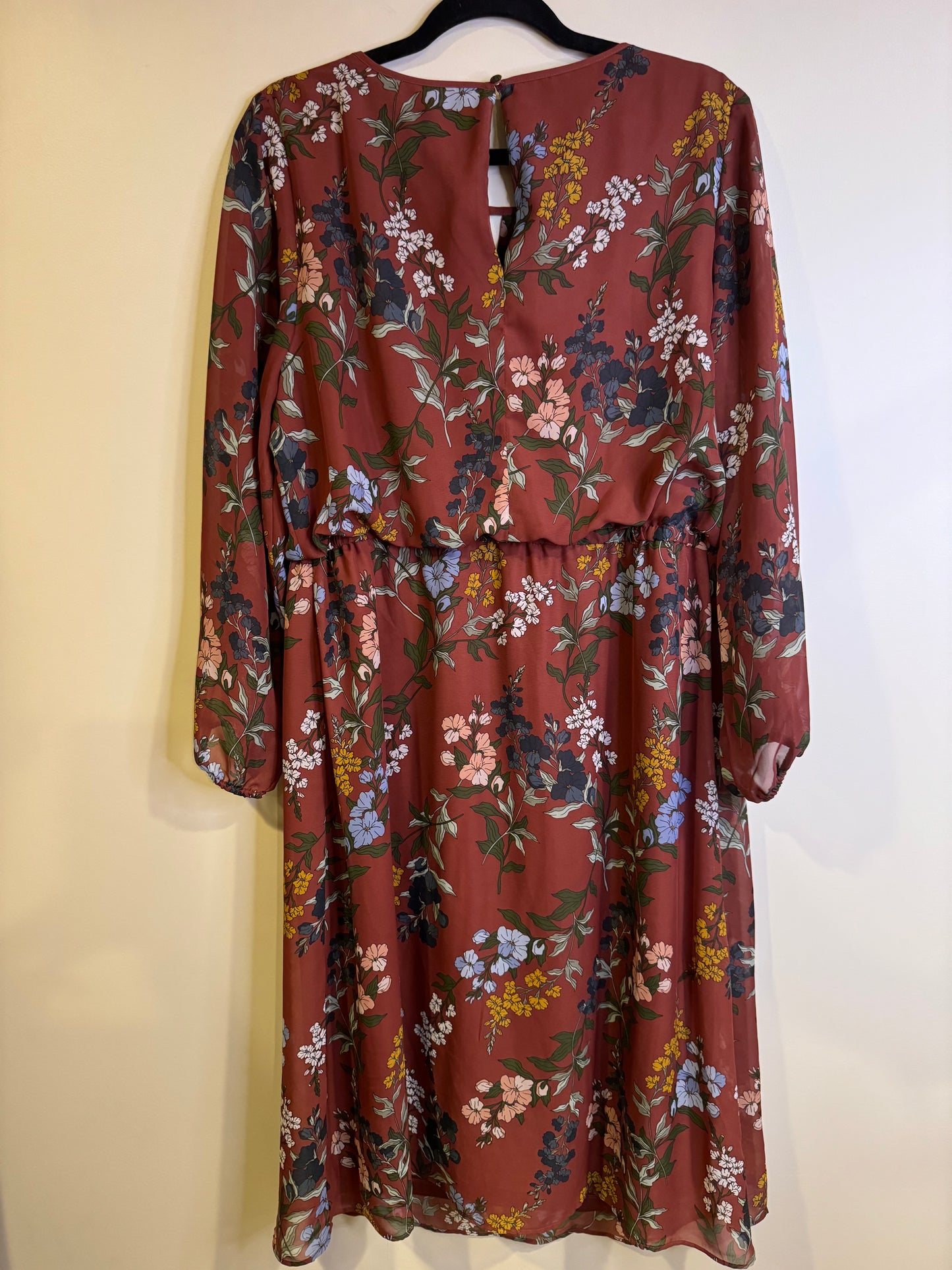 floral midi dress - Petite Medium/Large
