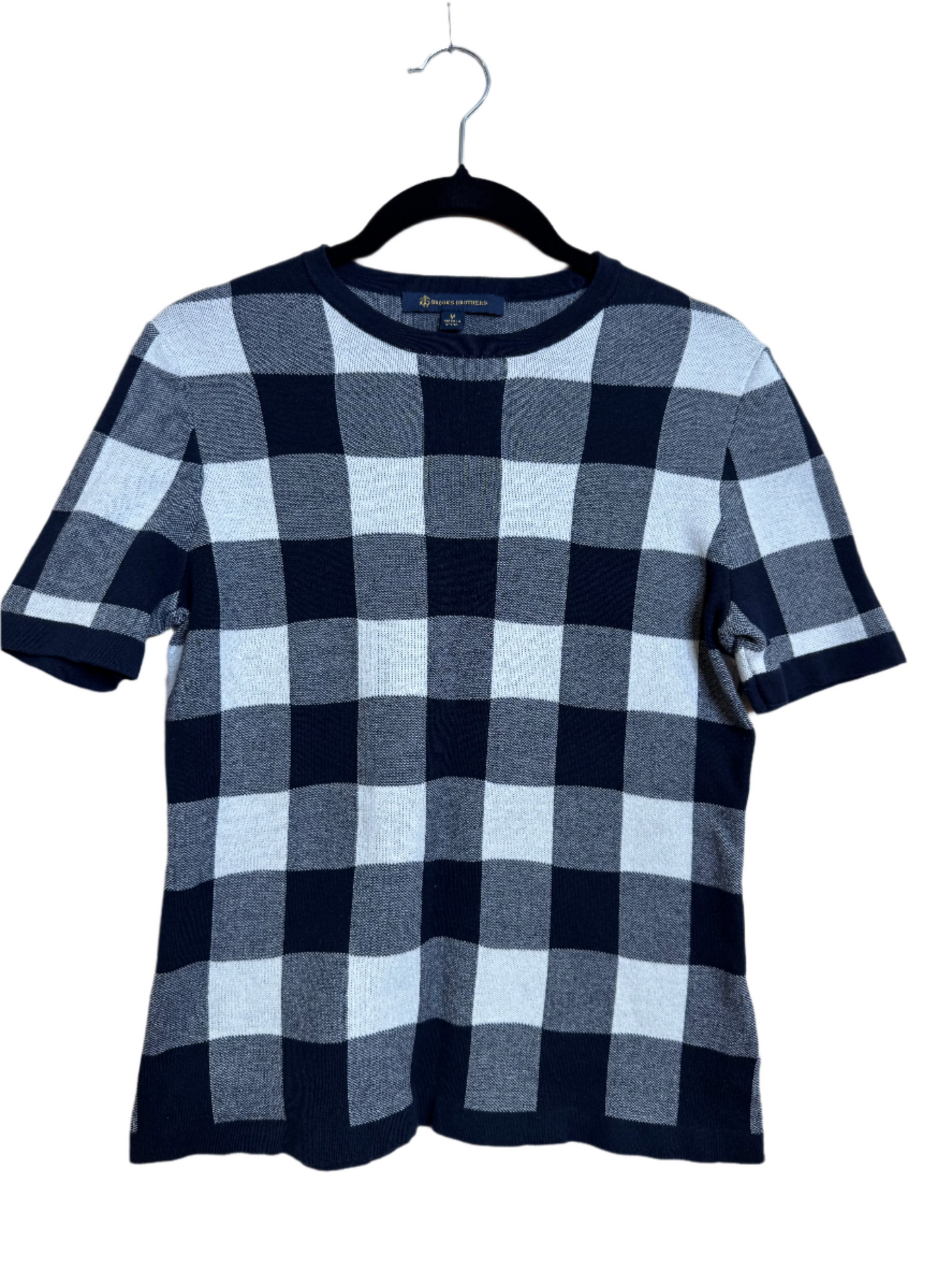 navy buffalo check - medium
