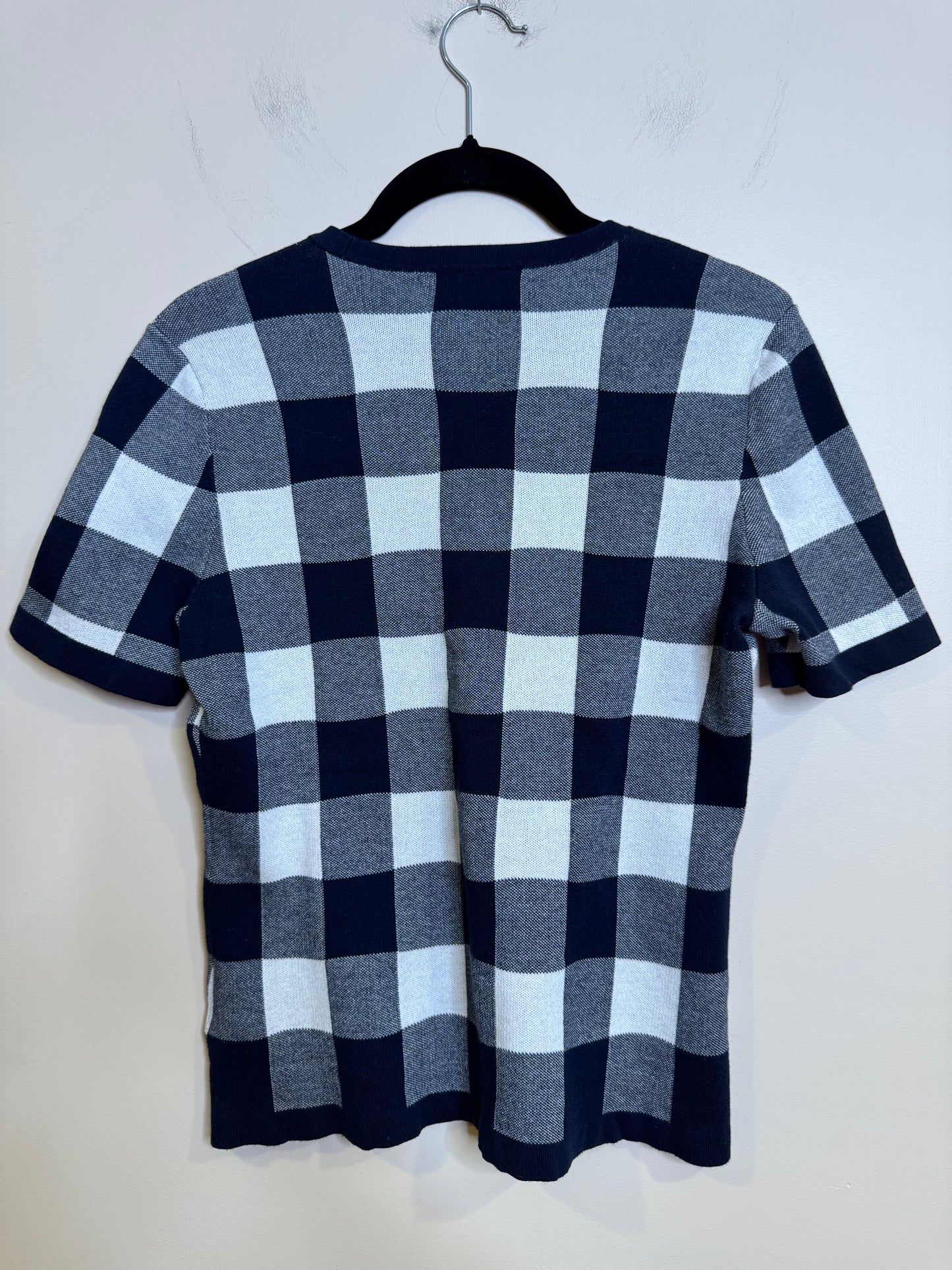 navy buffalo check - medium