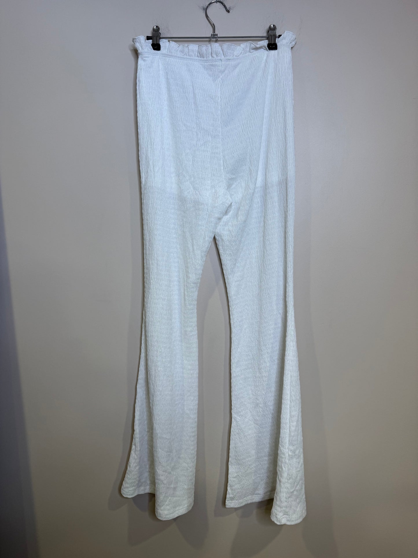 white beach pant - medium