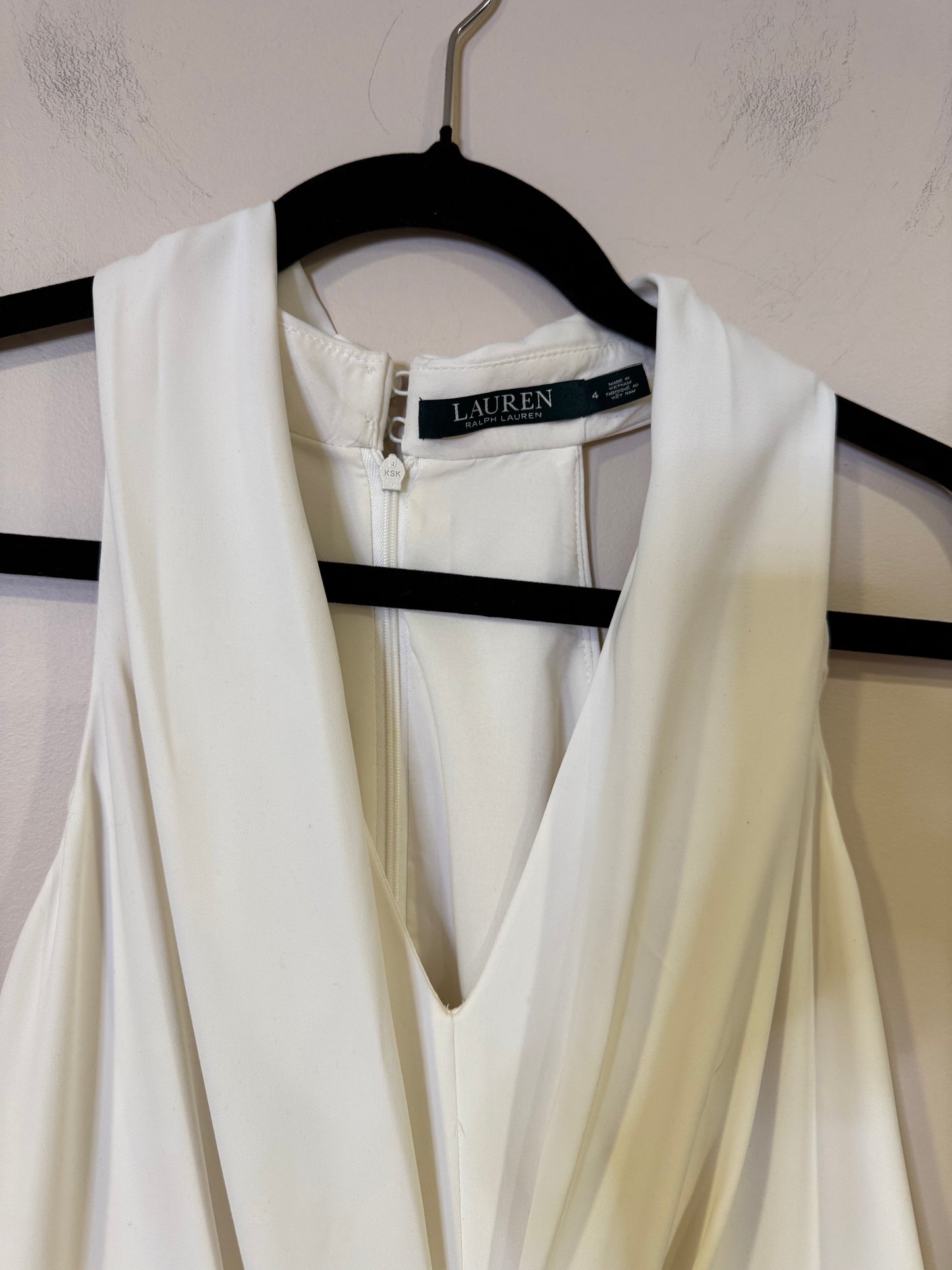 Ivory Pantsuit NWT size 4