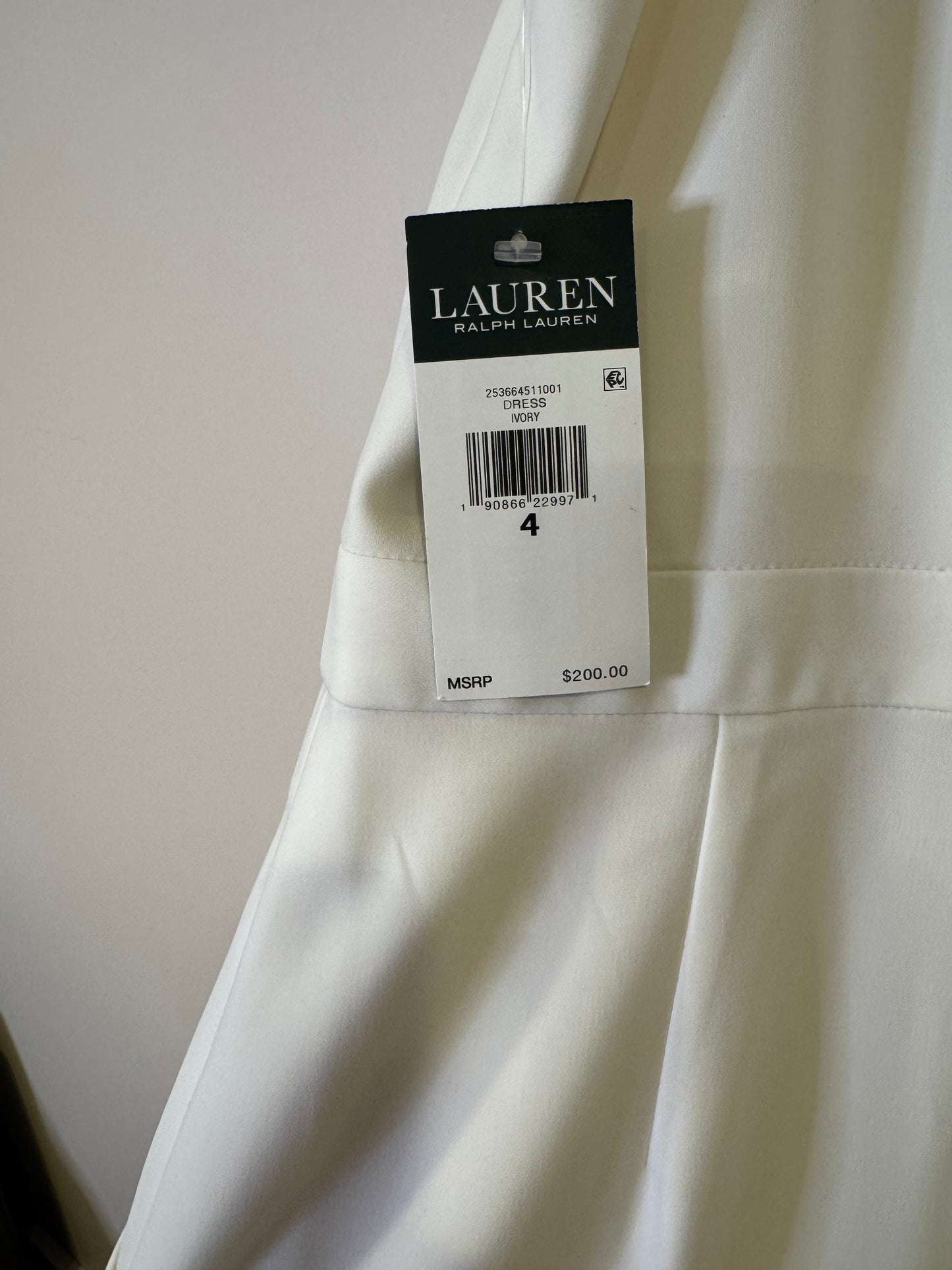 Ivory Pantsuit NWT size 4
