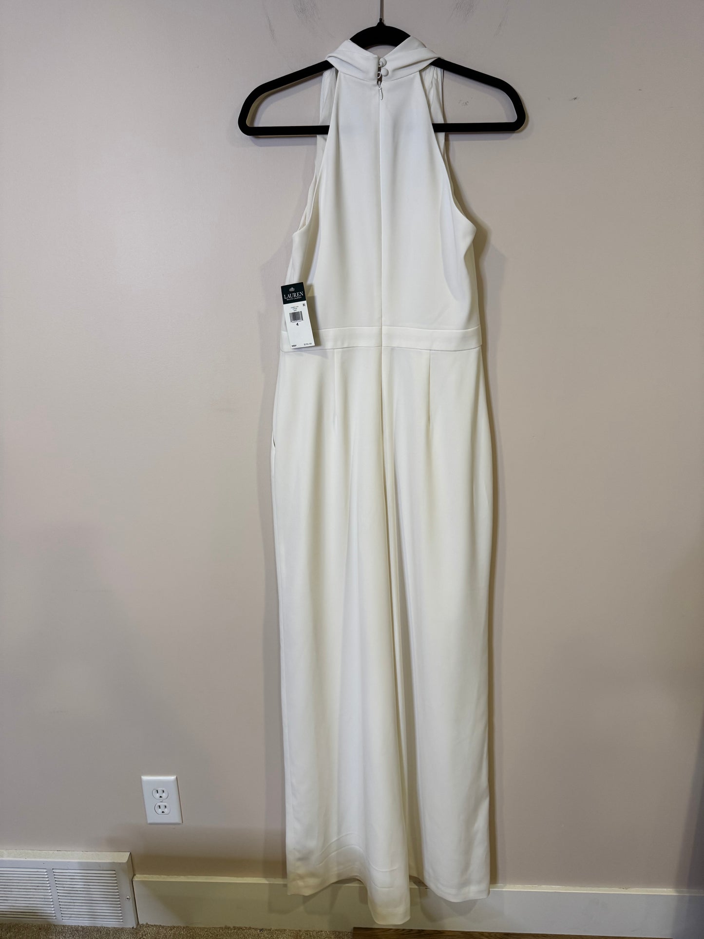 Ivory Pantsuit NWT size 4