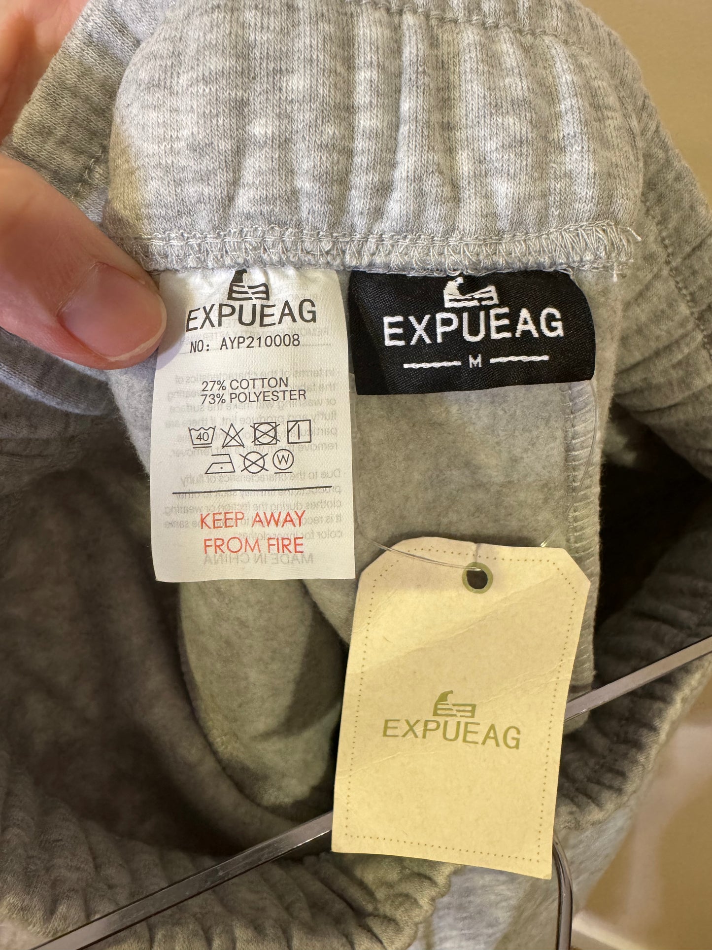 Peace and Love joggers - medium NWT